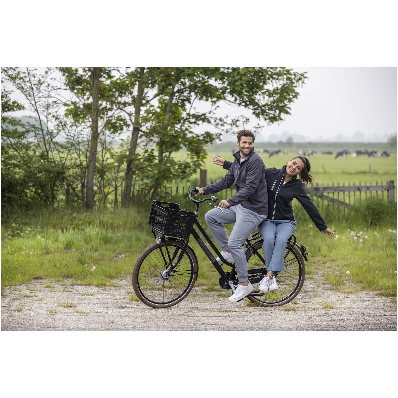 Giacca softshell riciclata GRS da donna Orion
