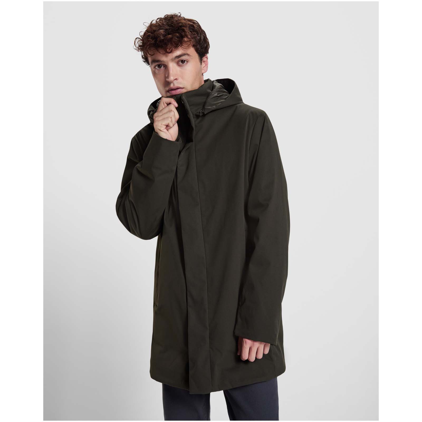 Giacca parka unisex imbottita con cappuccio Dome