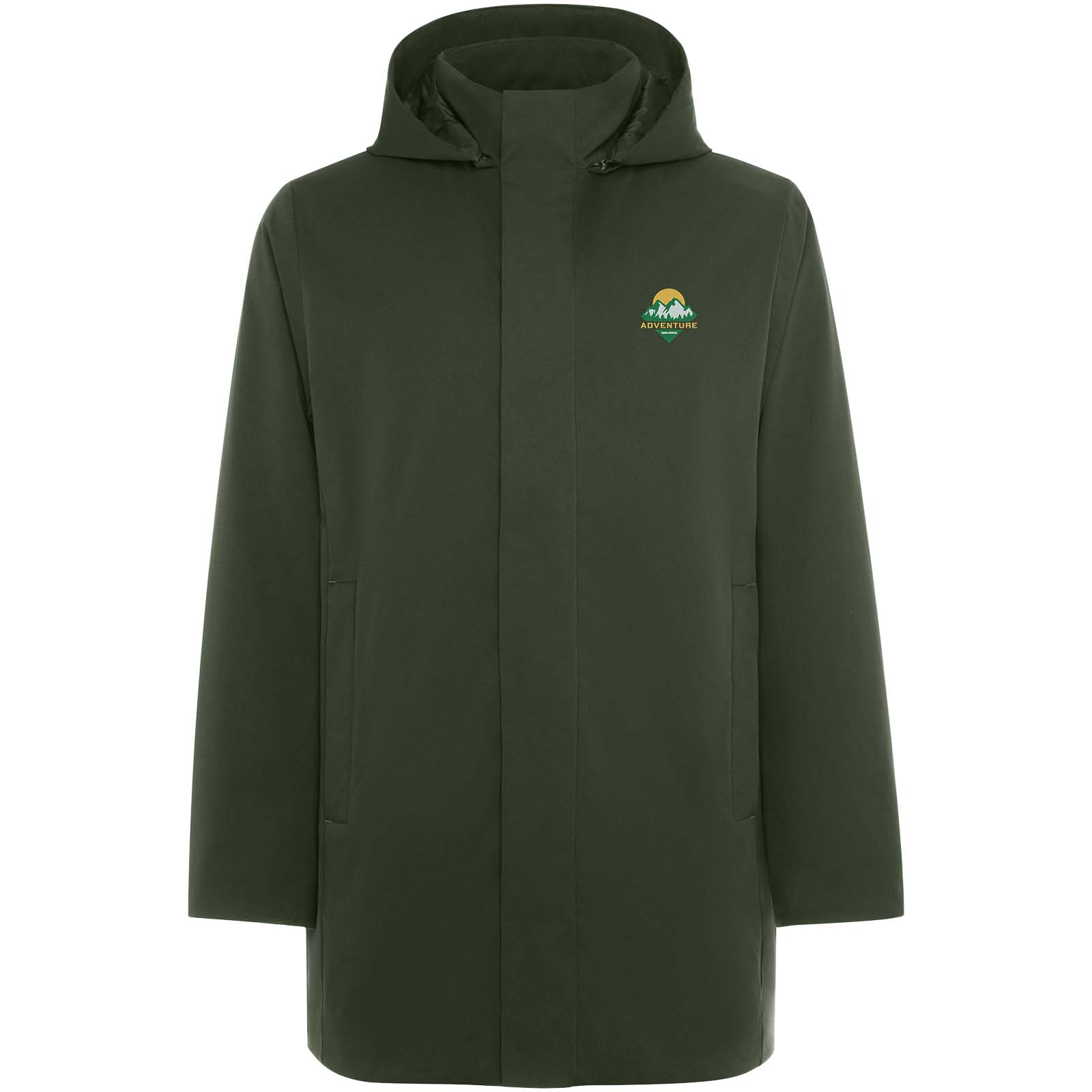 Giacca parka unisex imbottita con cappuccio Dome