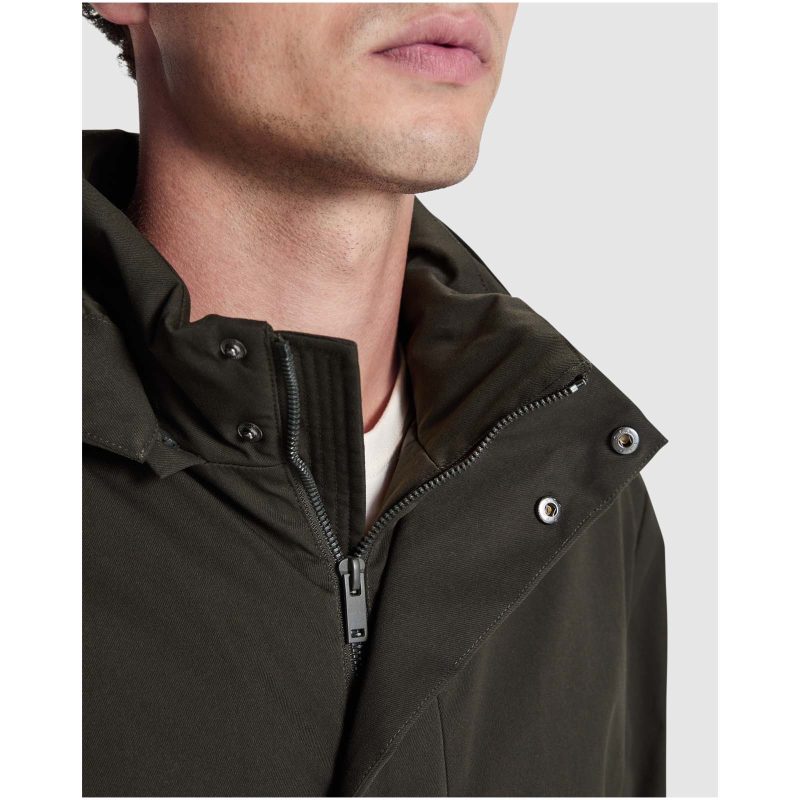 Giacca parka unisex imbottita con cappuccio Dome