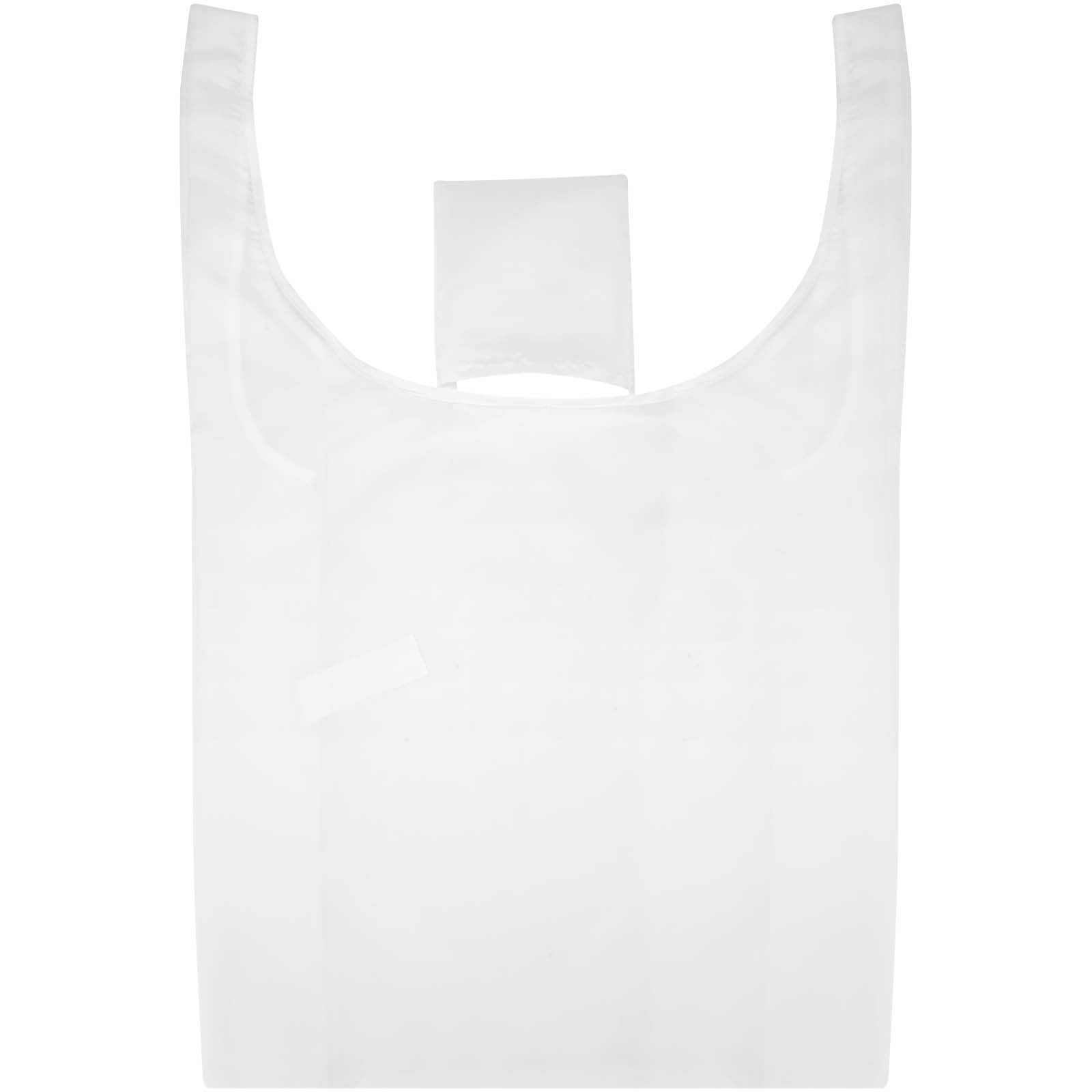 Tote bag pieghevole con stampa a sublimazione in PET riciclato da 105 g/m² Edy 