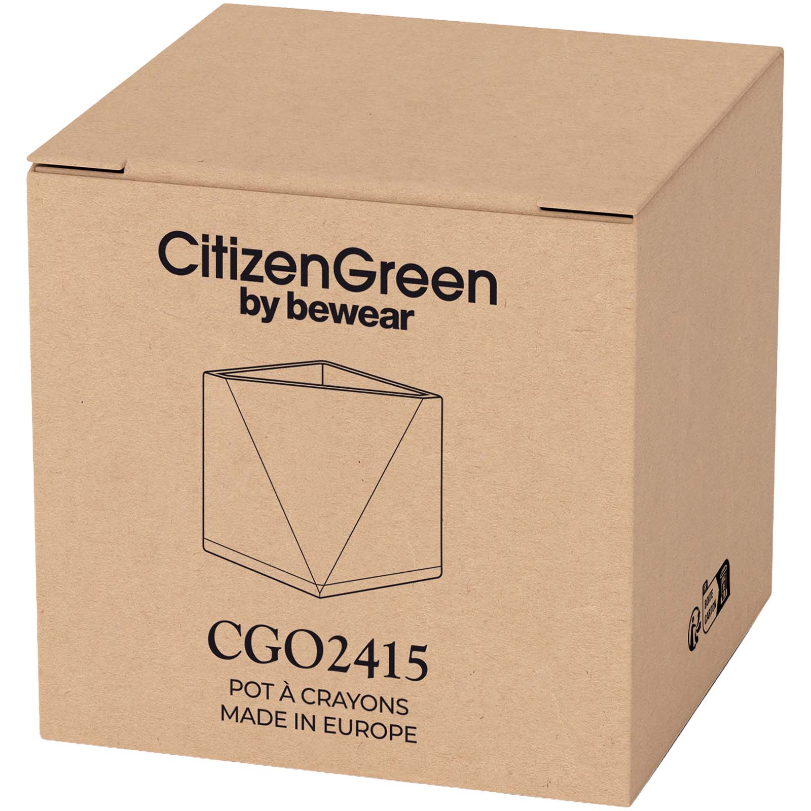 Portapenne Citizen Green Hexawood
