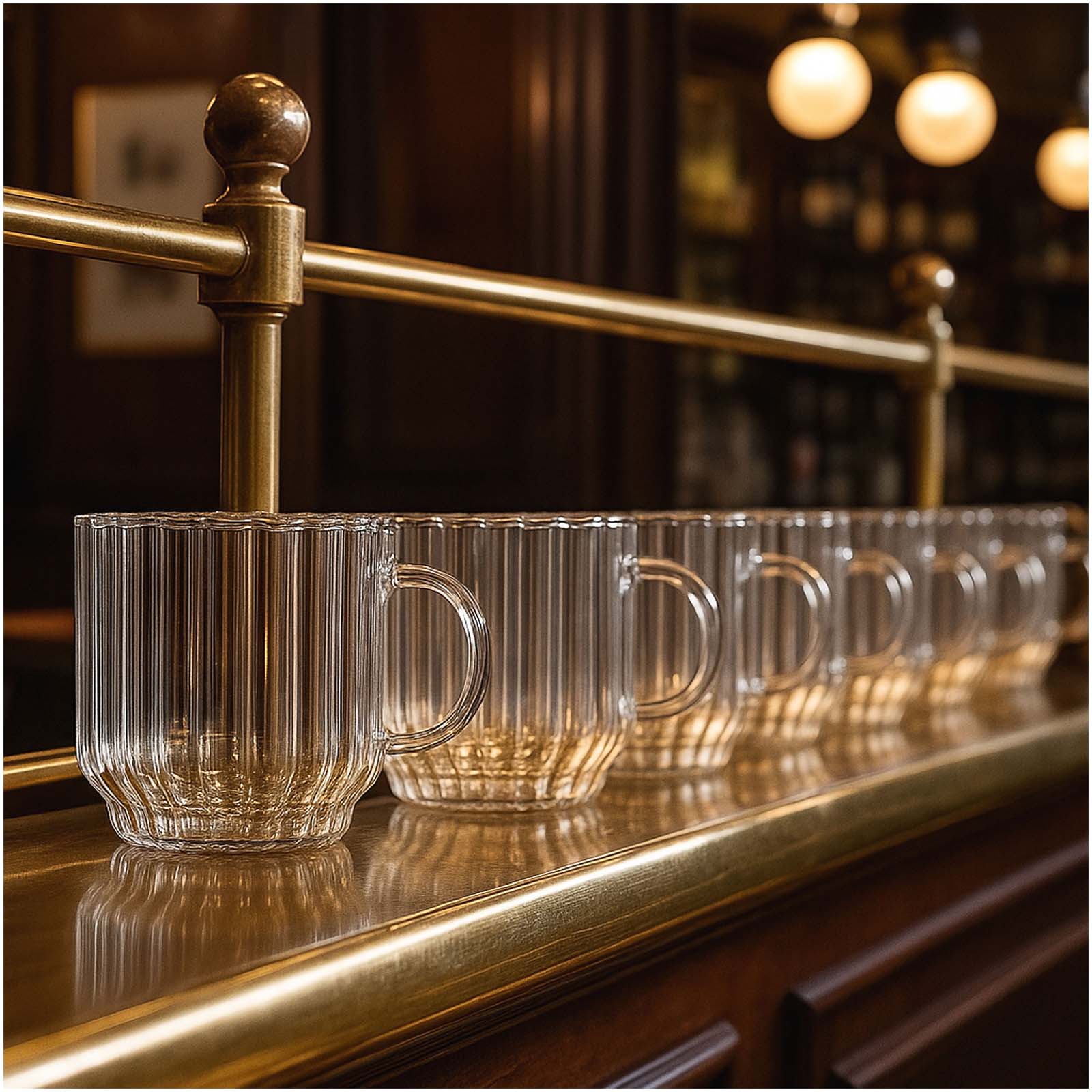 Tazza in vetro borosilicato Citizen Green Purdrink 