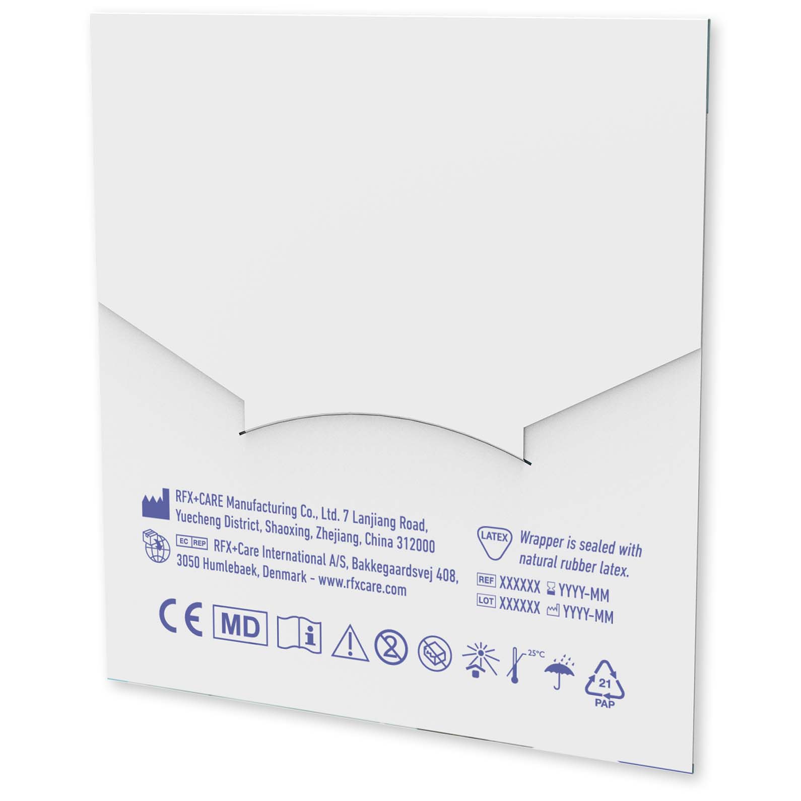 Confezione da 6 cerotti correttivi con busta di carta stampata a colori