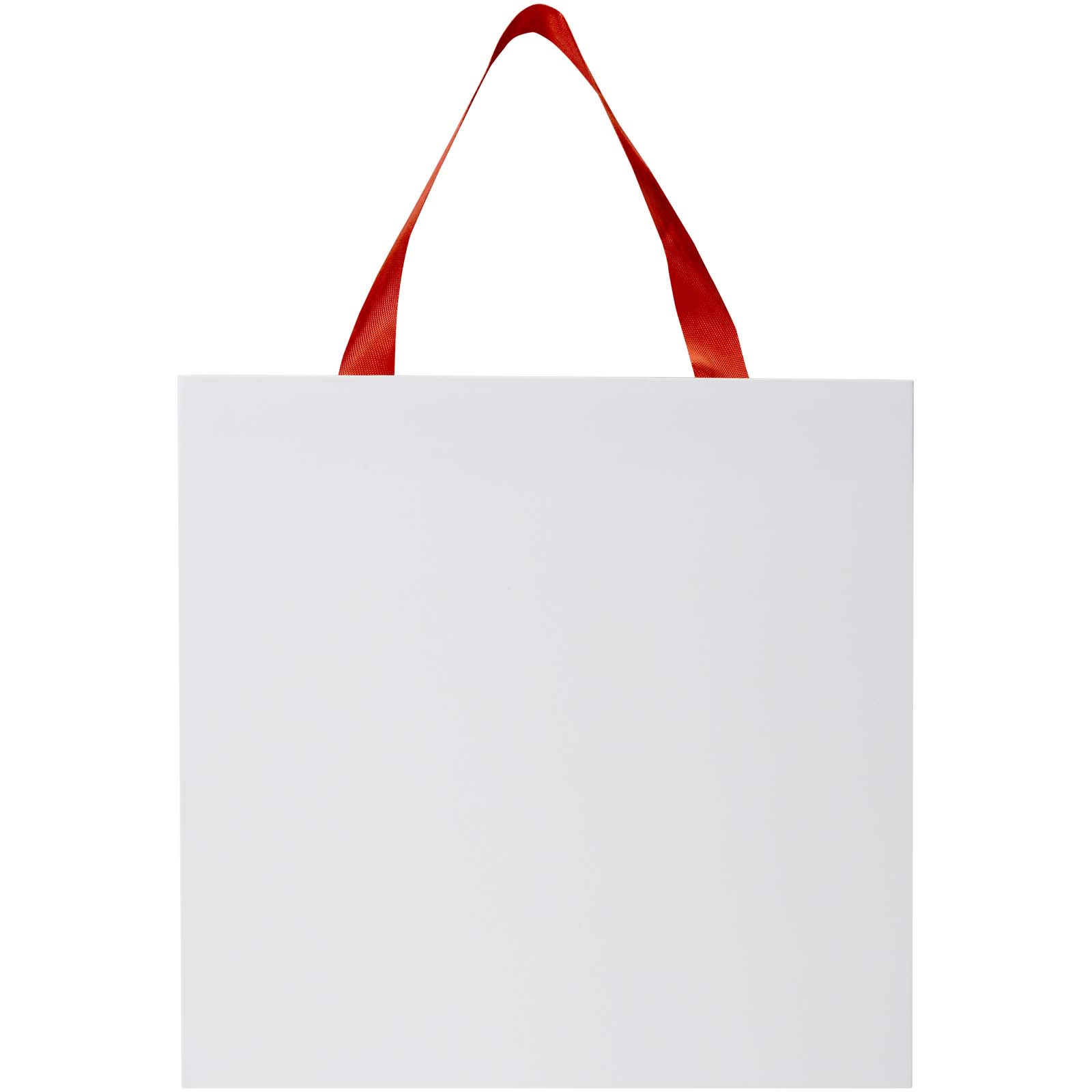 Borsa di carta da 230 g/m² con manici in nastro e laminazione lucida Smartfold - 31 x 12 x 31 cm