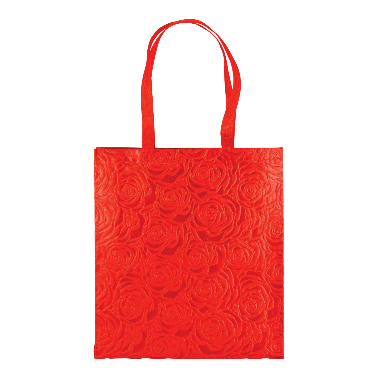 Shopper con soffietto in TNT termosaldato, manici 65 cm
