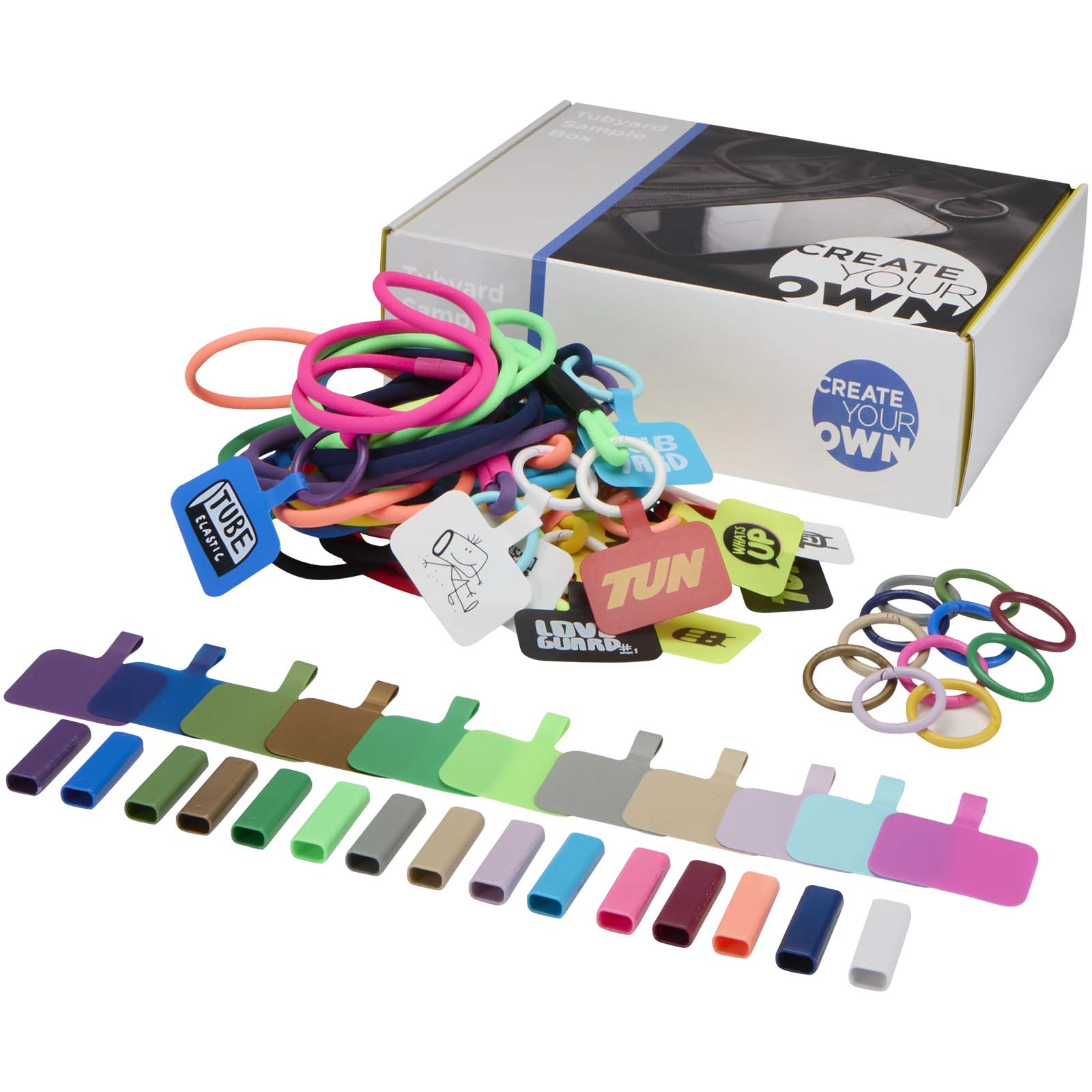 Sample box lanyard Tubyard