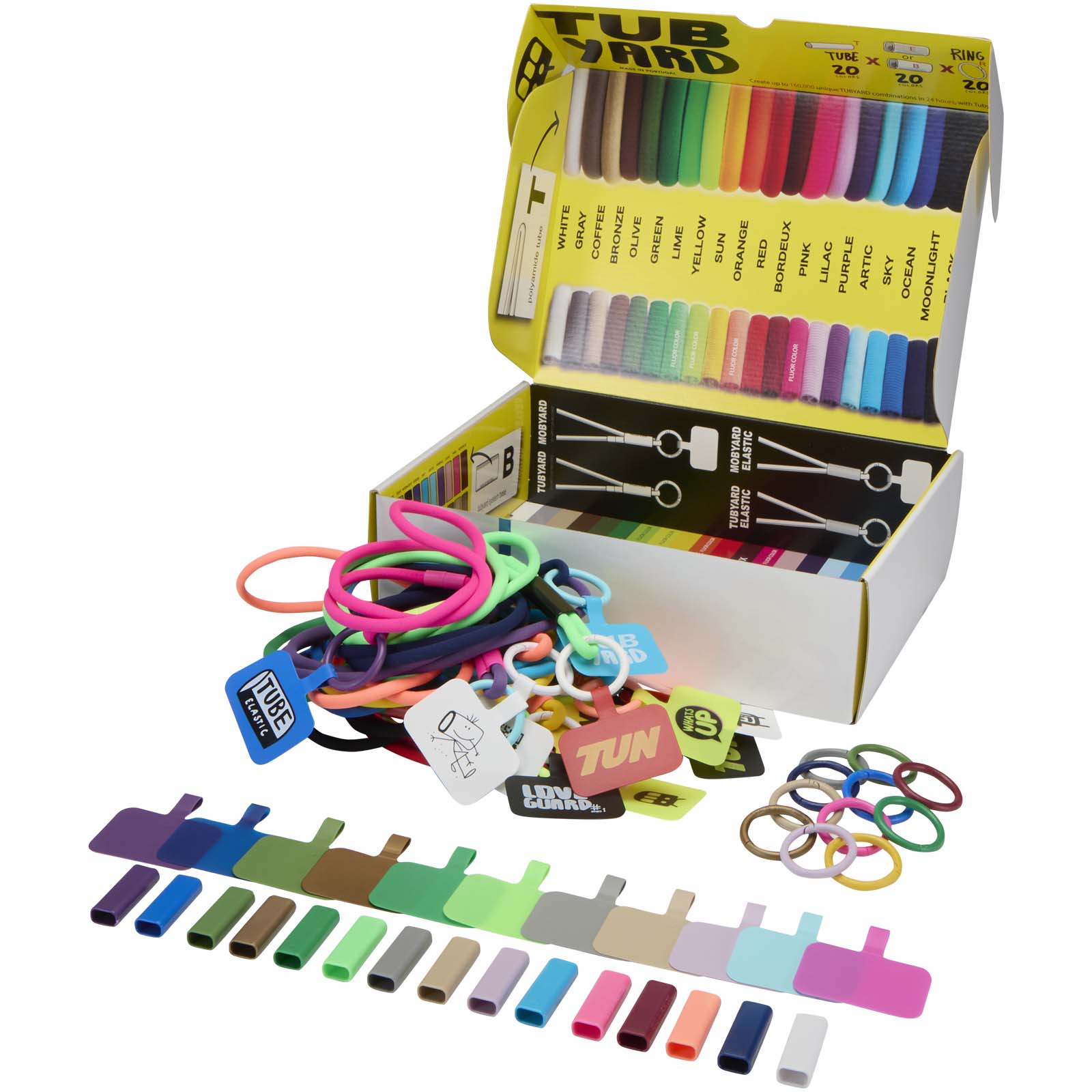 Sample box lanyard Tubyard