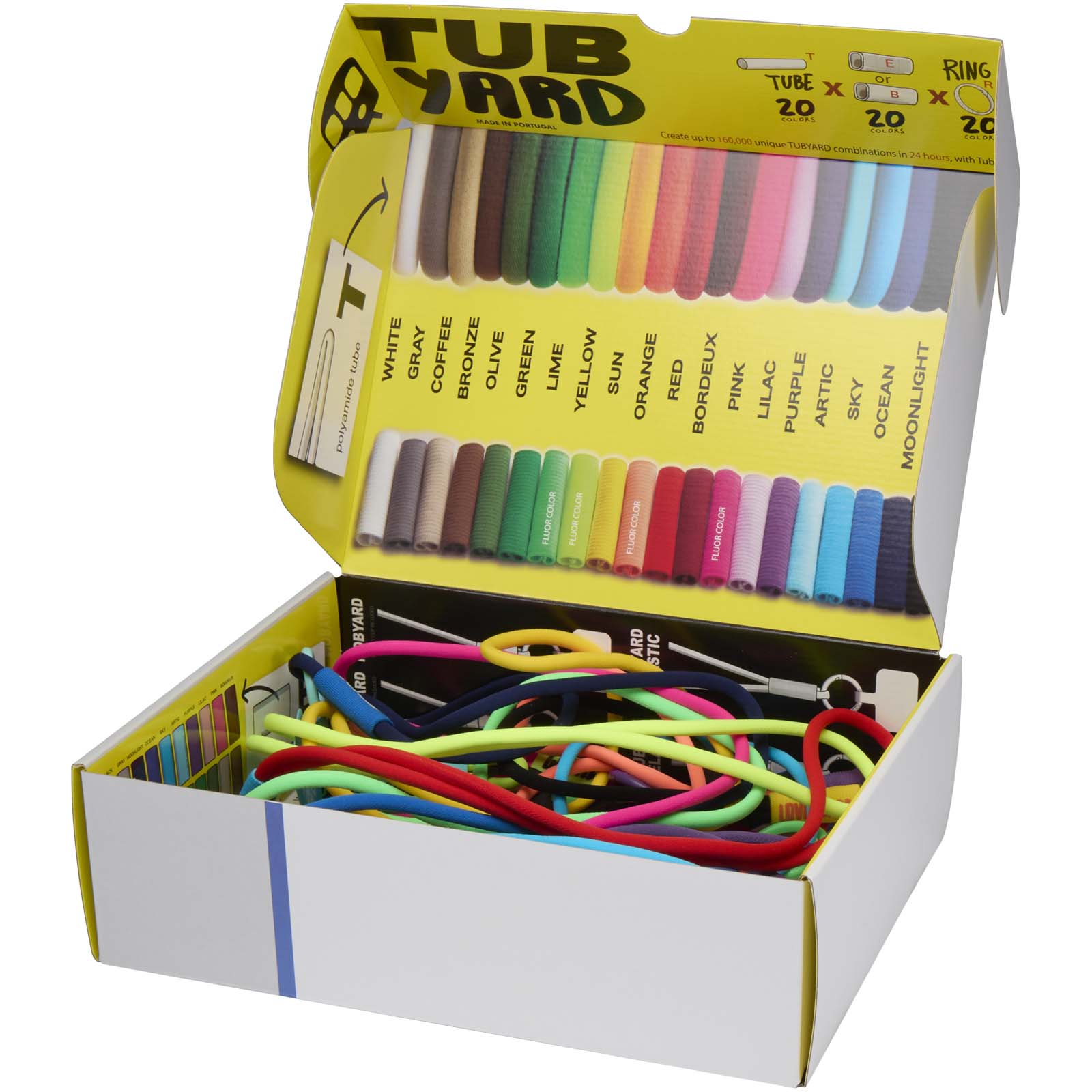 Sample box lanyard Tubyard