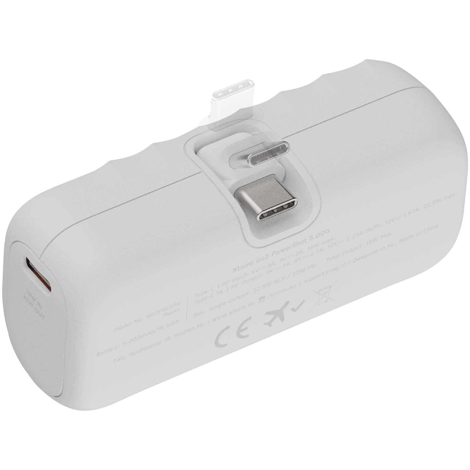 Power bank da 5000 mAh 20 W Xtorm Go2