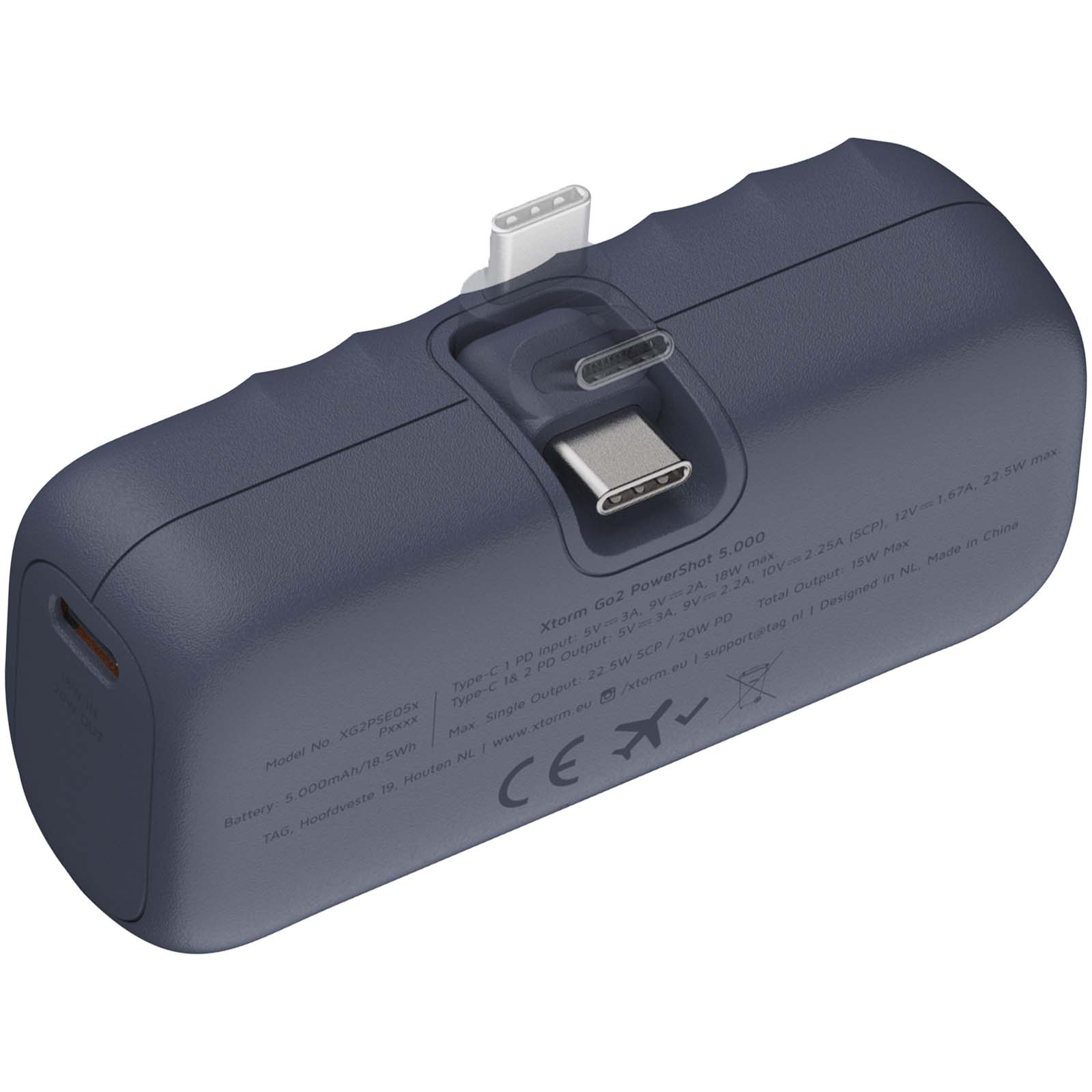 Power bank da 5000 mAh 20 W Xtorm Go2