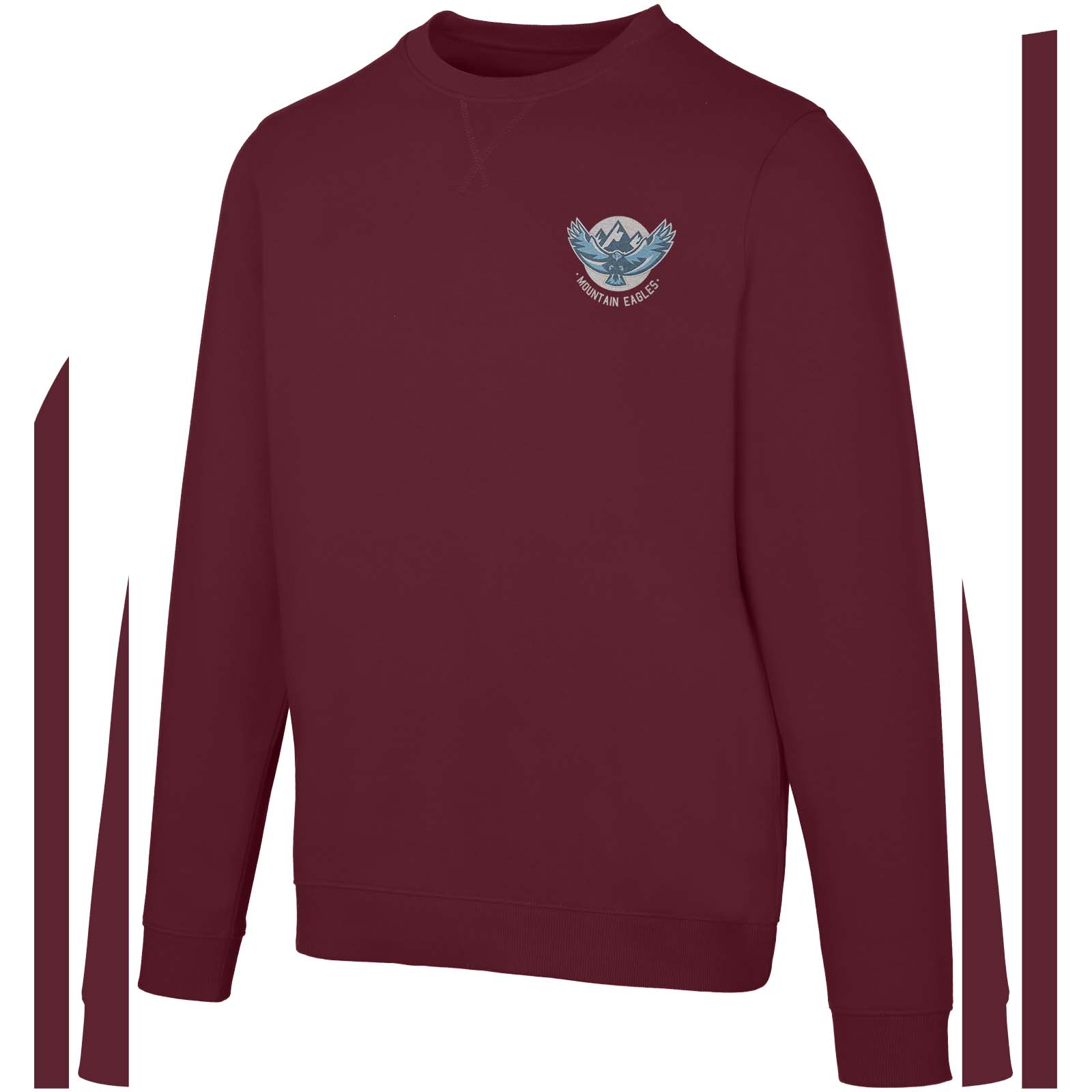 Maglione a girocollo unisex in tessuto biologico riciclato certificato OCS da 280 g/m² Jasper