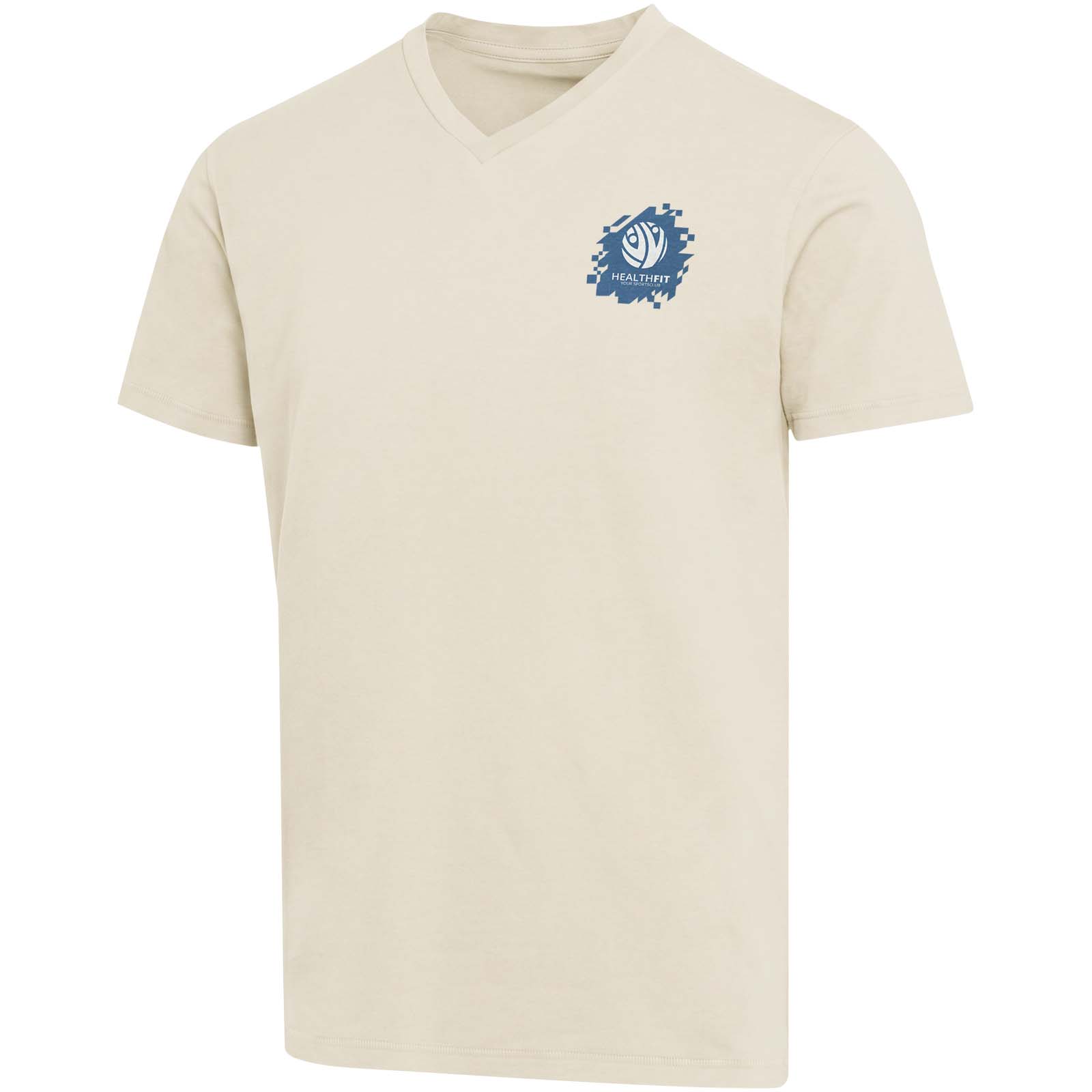 T-shirt a maniche corte unisex con scollo a V in cotone biologico certificato OCS da 200 g/m² Balfour