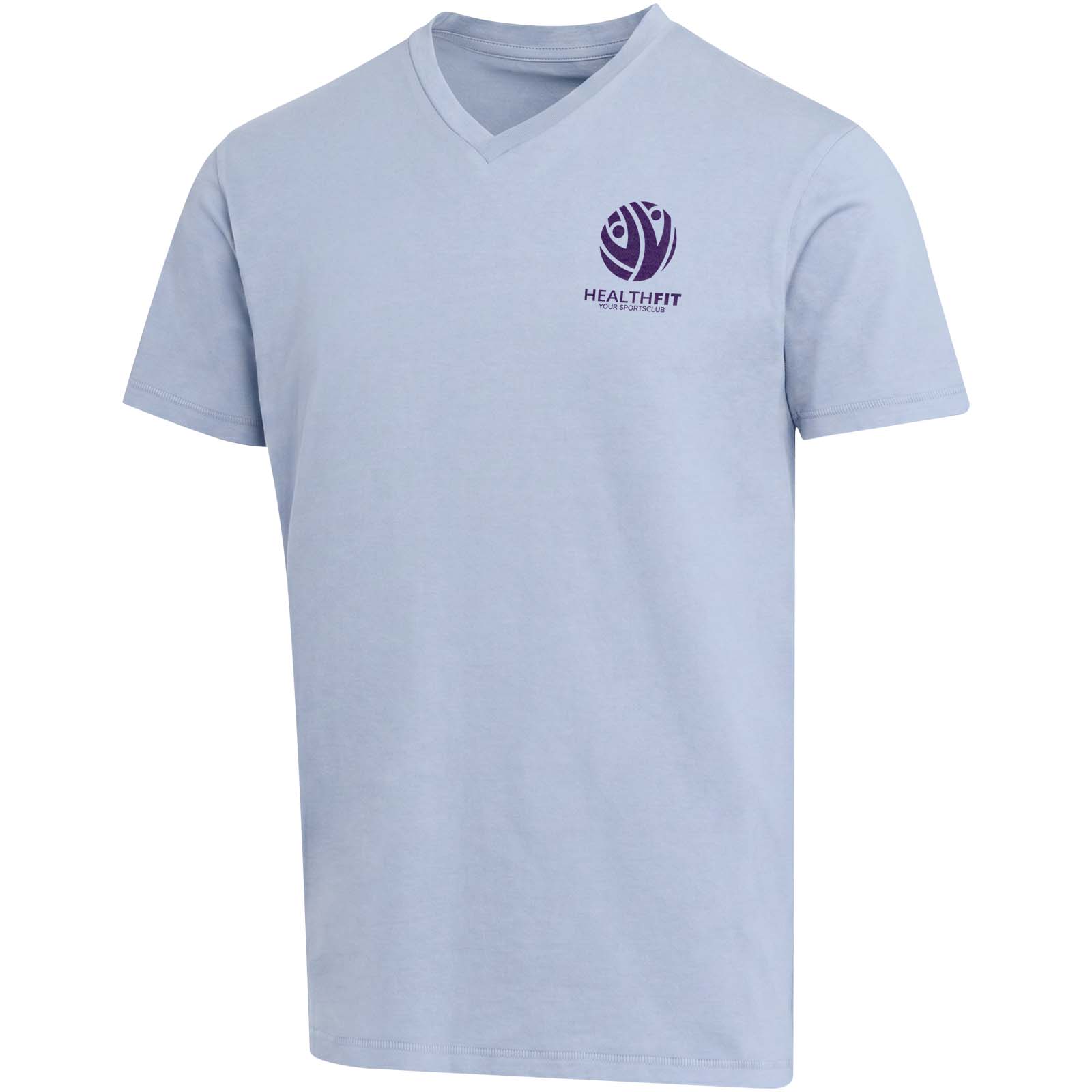 T-shirt a maniche corte unisex con scollo a V in cotone biologico certificato OCS da 200 g/m² Balfour