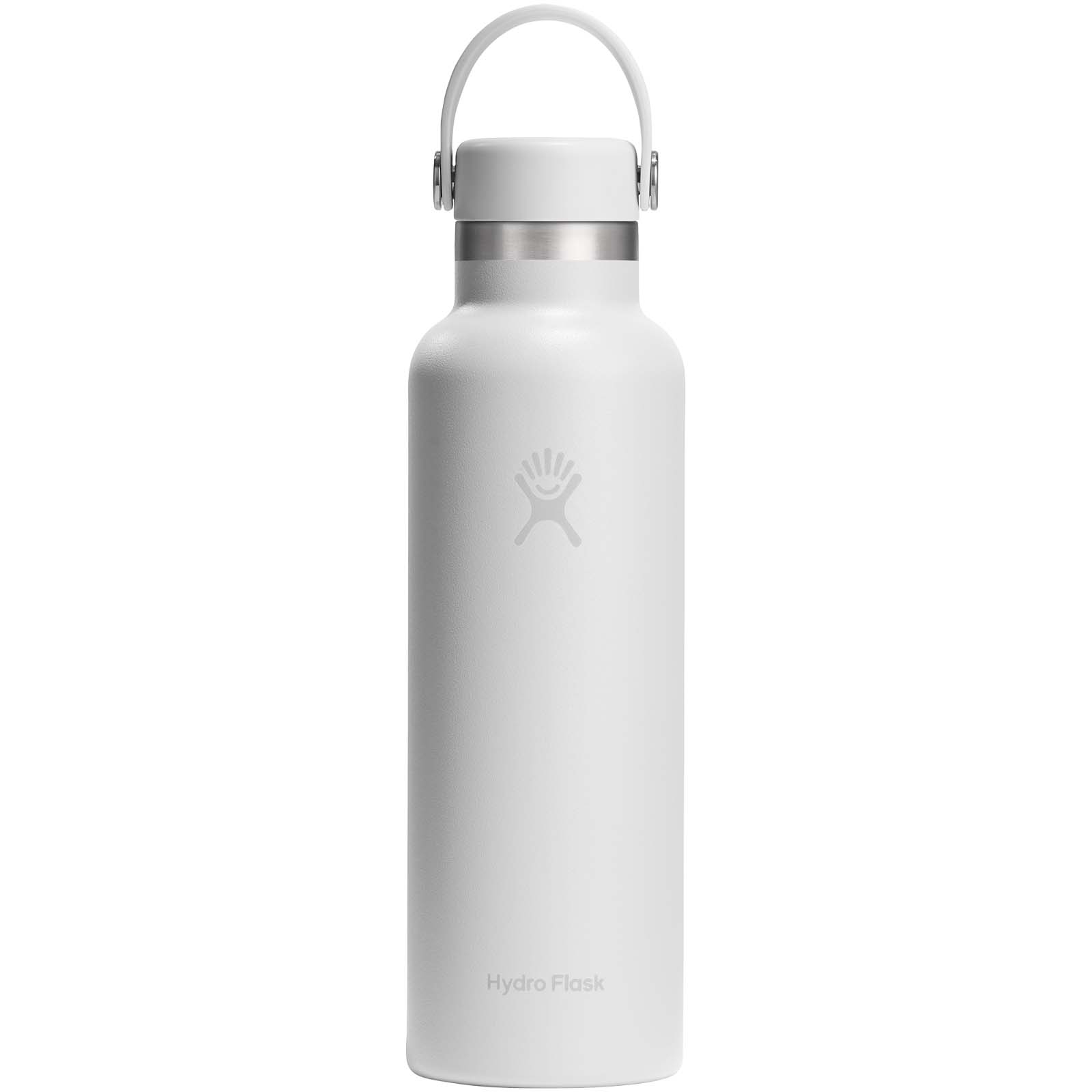 Borraccia Hydra Flask Standard Mouth da 621 ml in acciaio inossidabile con isolamento termico e tappo con cannuccia