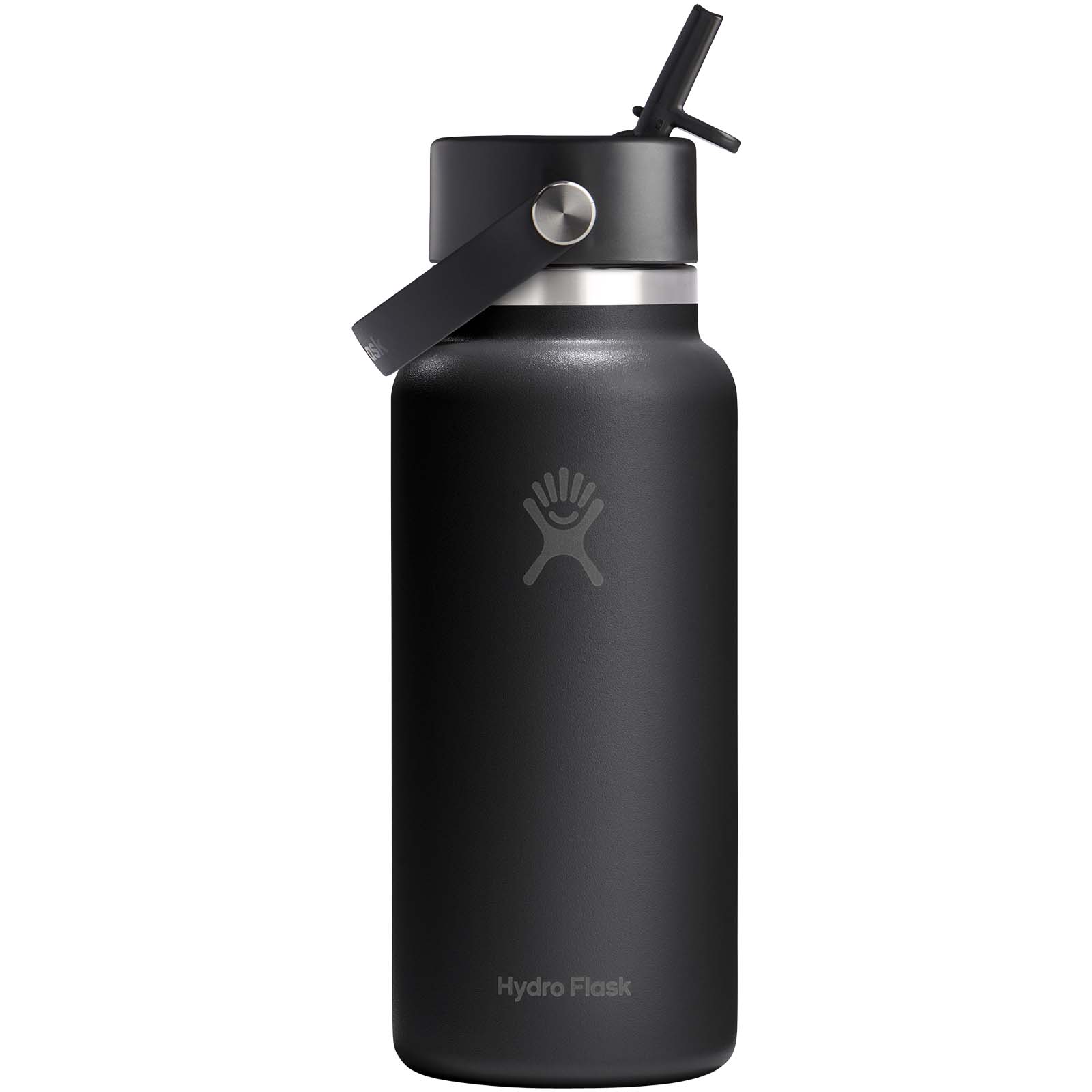 Borraccia termica Hydro Flask Wide Mouth da 946 ml in acciaio inossidabile e tappo con cannuccia
