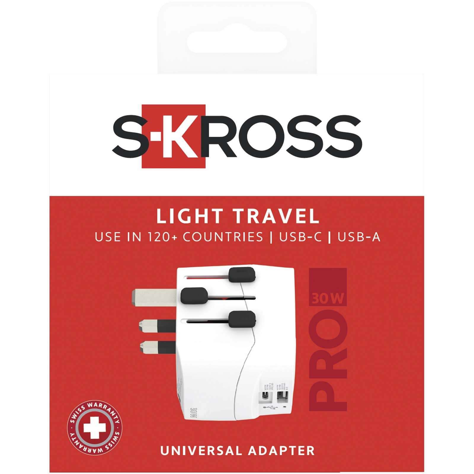Adattatore universale SKROSS® PRO Light USB AC30PD