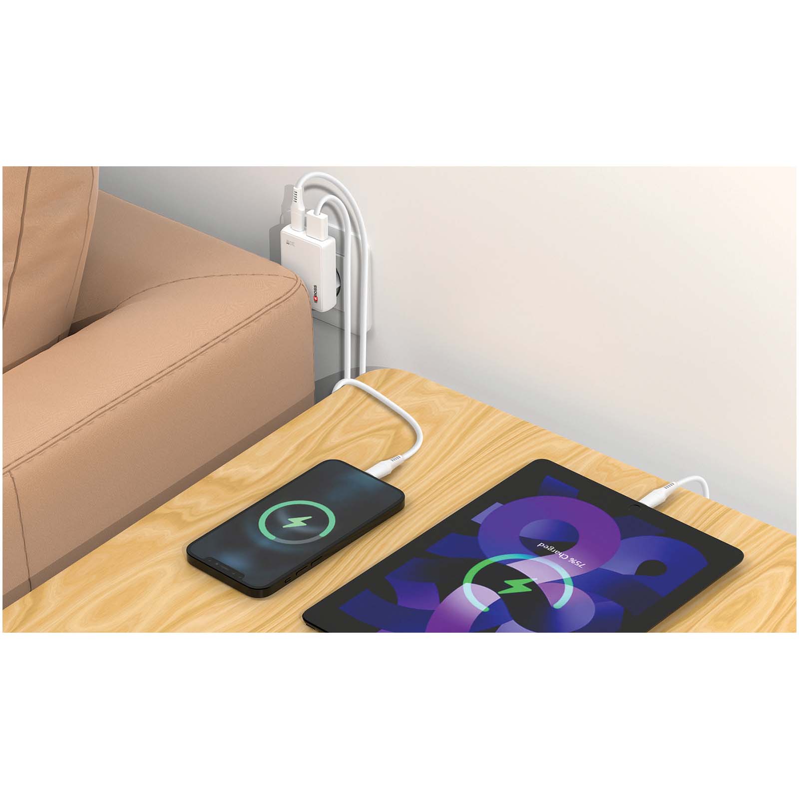 Caricabatterie da muro SKROSS® Slim 30W per l'Europa