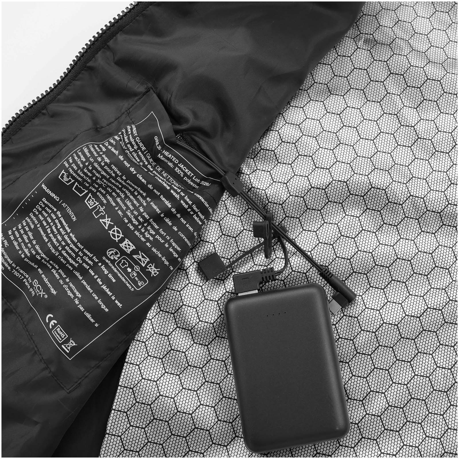 SCX.design G03 ThermoVest: gilet riscaldato
