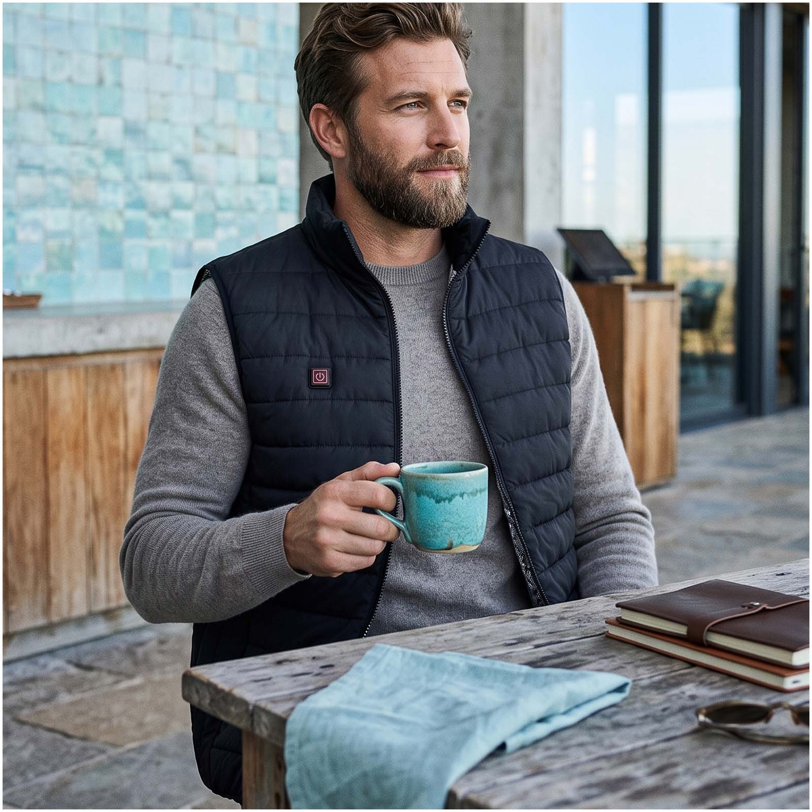 SCX.design G03 ThermoVest: gilet riscaldato