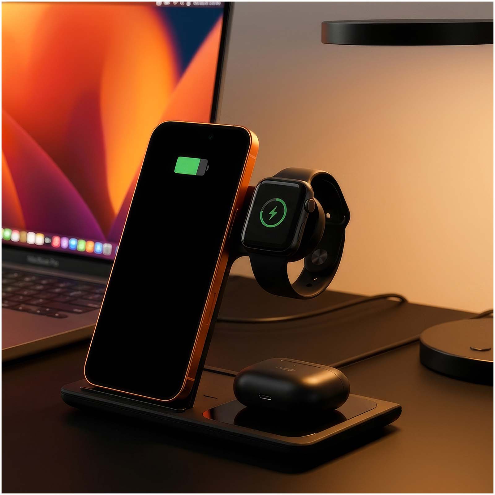 SCX.design W38 MagStand: stazione di ricarica wireless 4 in 1