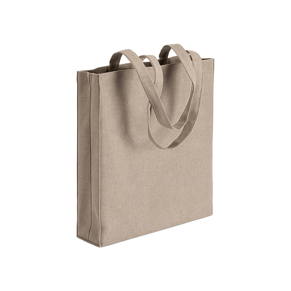 Borsa shopper in cotone riciclato da 280 g/m2