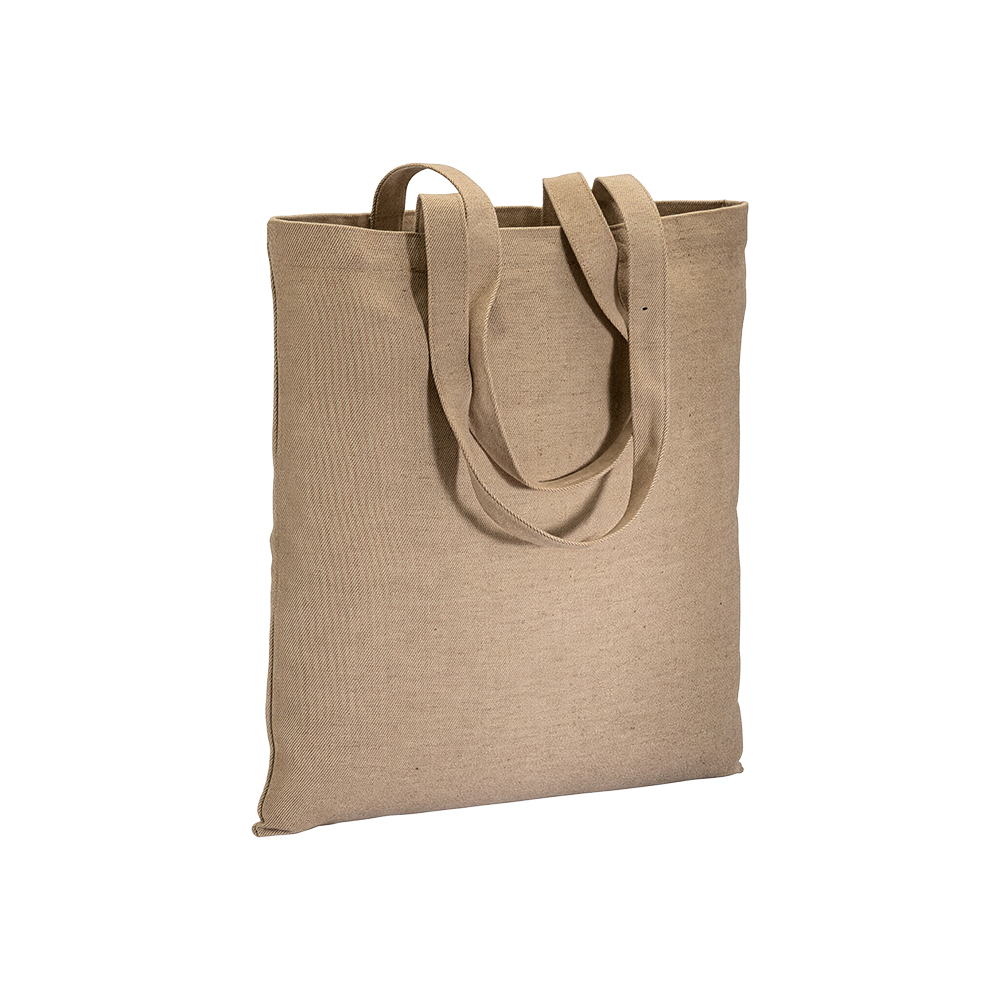 Borsa shopper in cotone riciclato da 280 g/m2