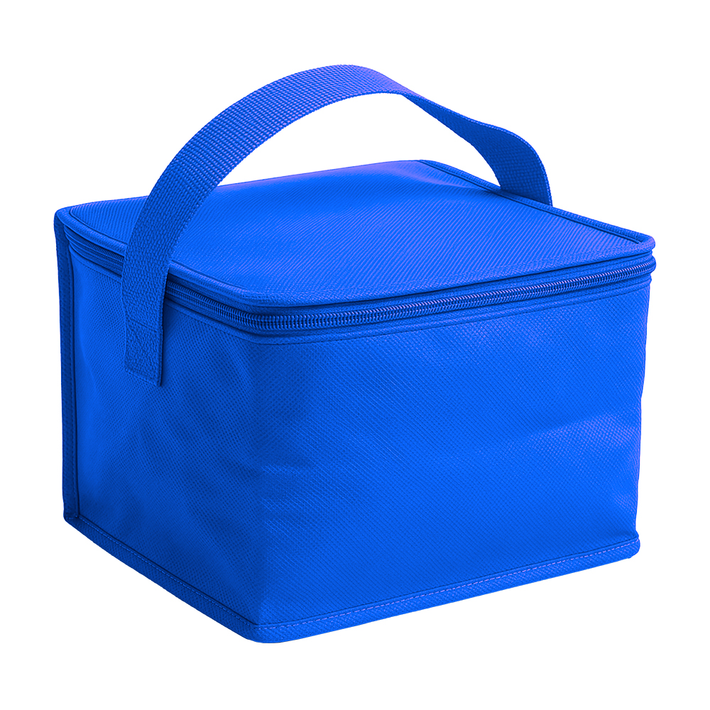 Borsa termica in TNT R-PET. Interno argentato
