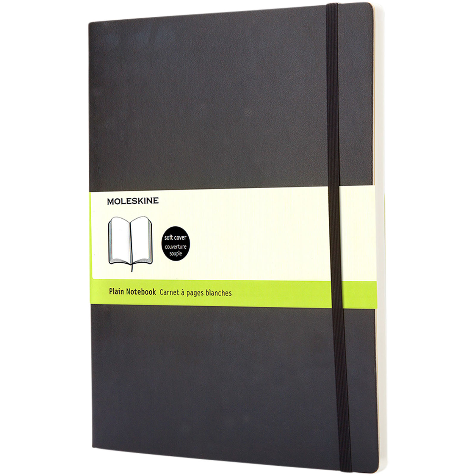 Blocco note Classic con copertina morbida, formato XL - pagina bianca