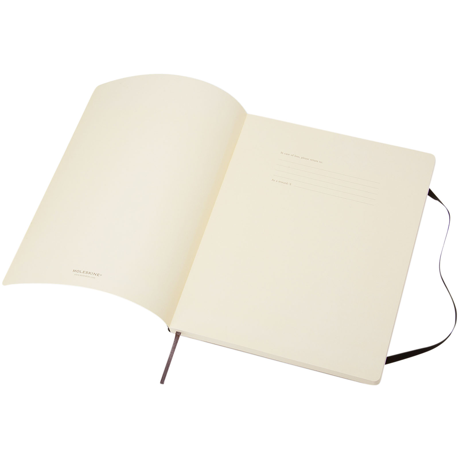 Blocco note Classic con copertina morbida, formato XL - pagina bianca