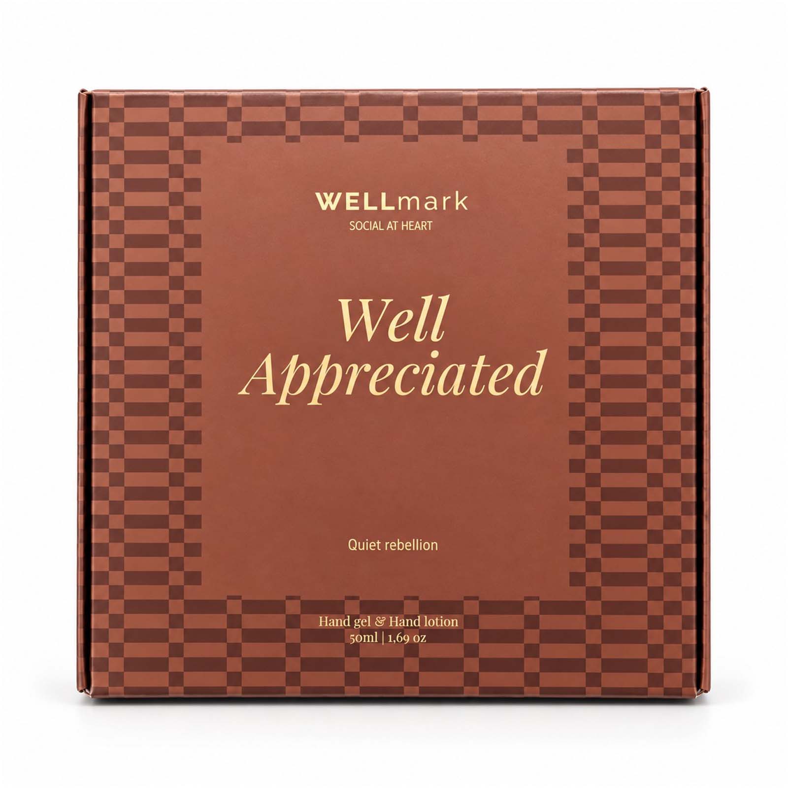 Set regalo Wellmark Quite Rebellion con sapone per le mani da 70 ml e crema per le mani da 70 ml