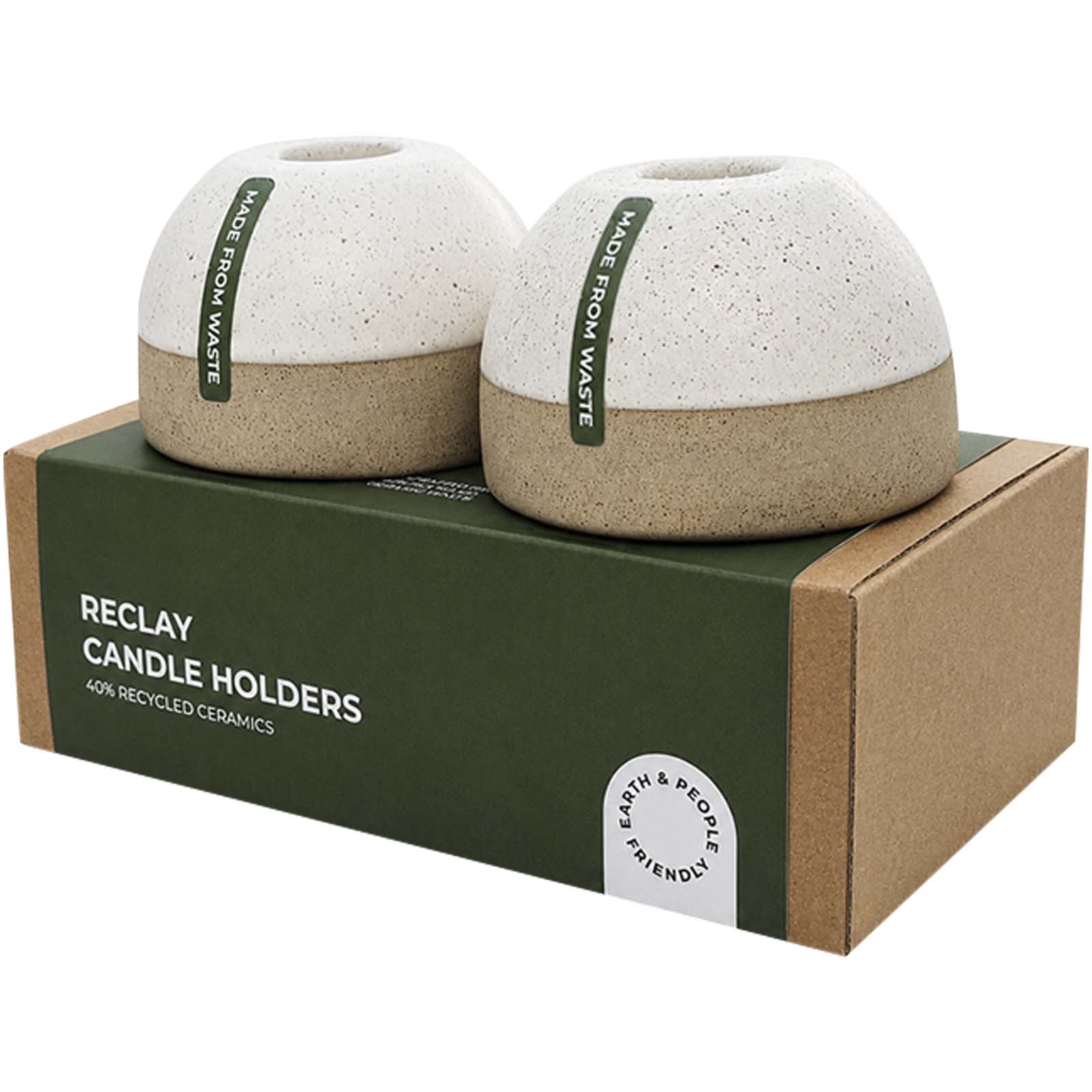 Set di portacandele da tavola Originalhome ReClay