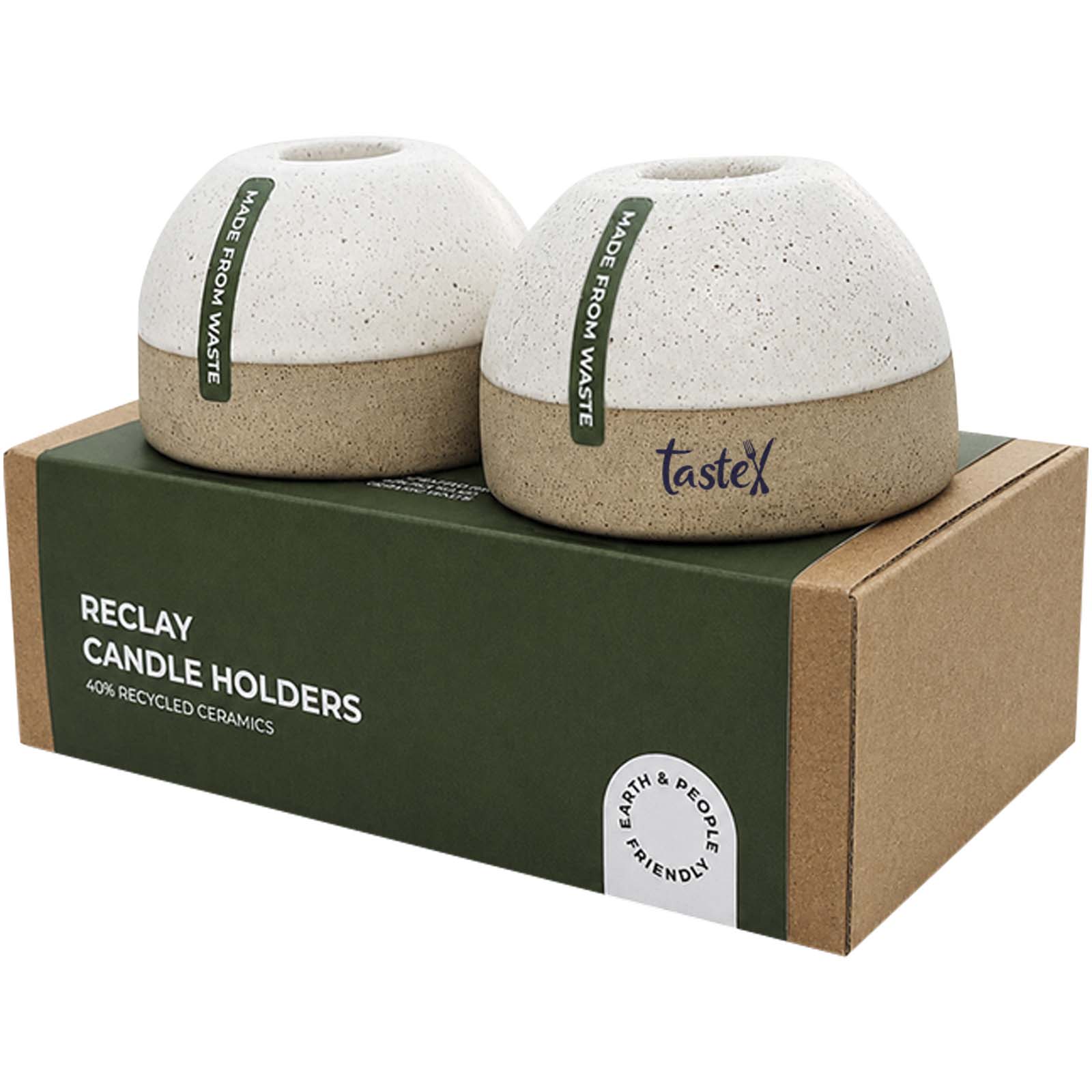 Set di portacandele da tavola Originalhome ReClay