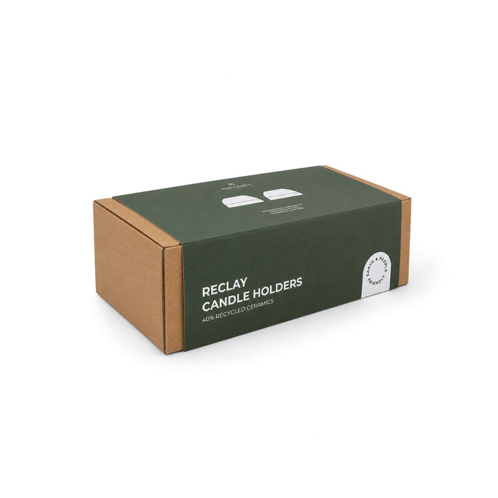 Set di portacandele da tavola Originalhome ReClay