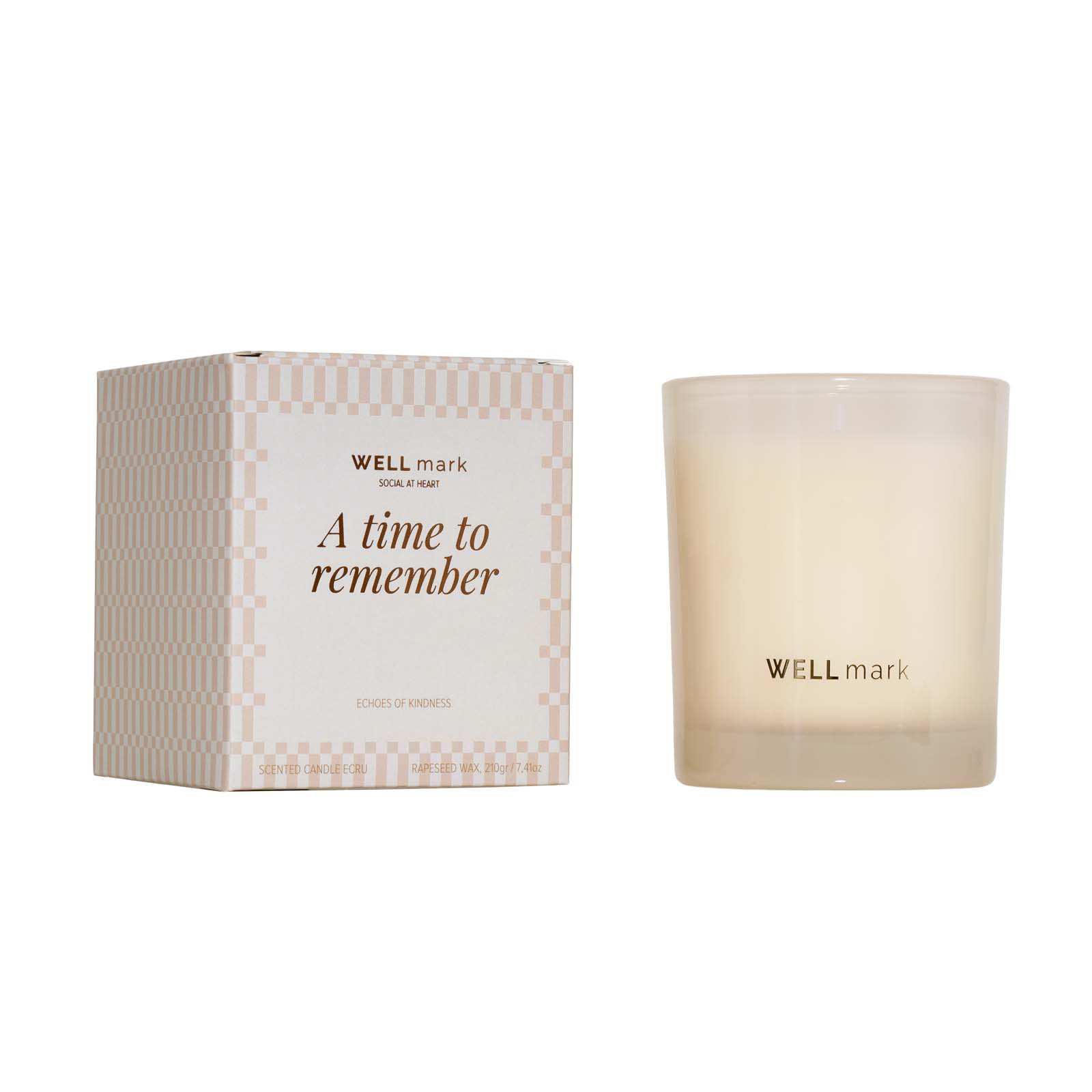 Candela profumata Wellmark Echoes of Kindness da 210 g