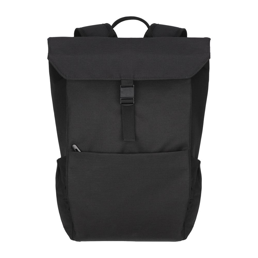 Zaino porta pc (15) in poliestere riciclato 420D ripstop (lining interno in R-PET 210D)