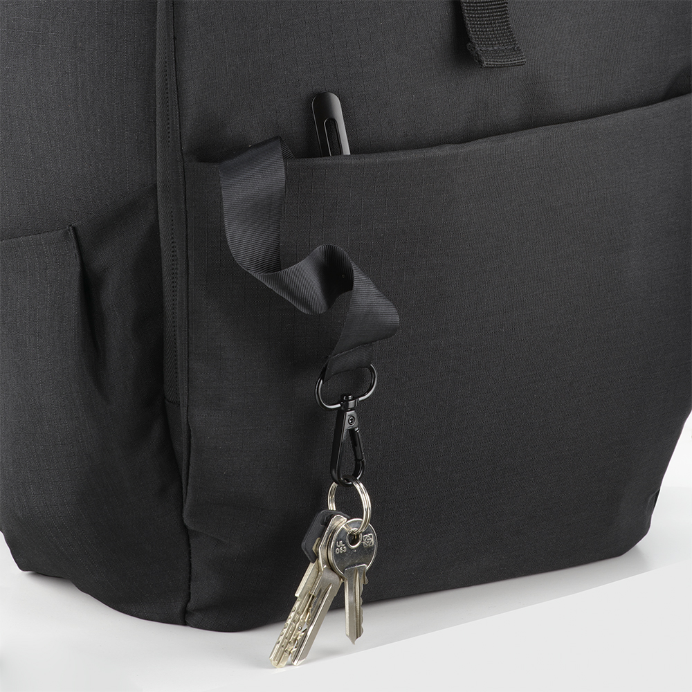 Zaino porta pc (15) in poliestere riciclato 420D ripstop (lining interno in R-PET 210D)