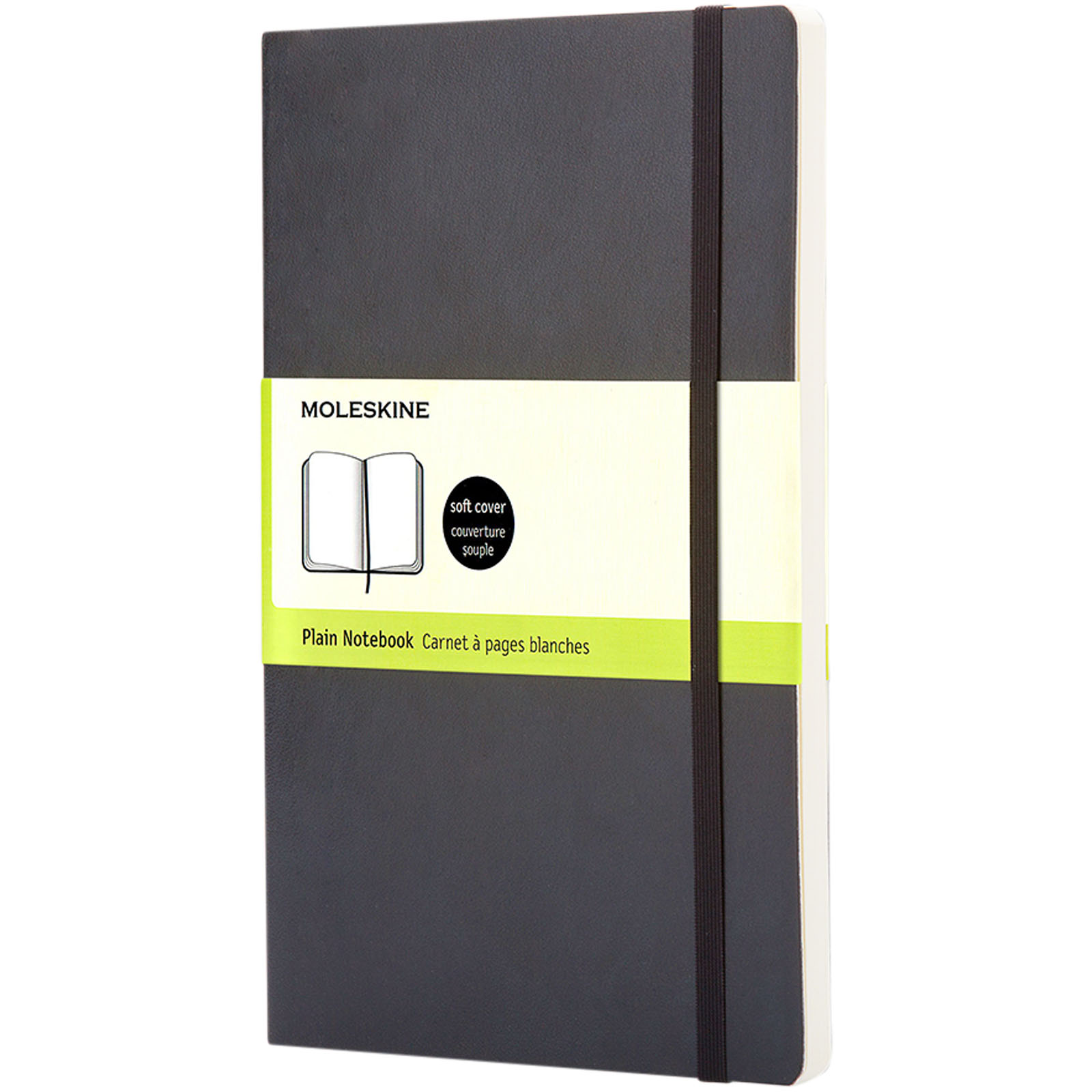Blocco note Classic con copertina morbida, formato PK - pagina bianca