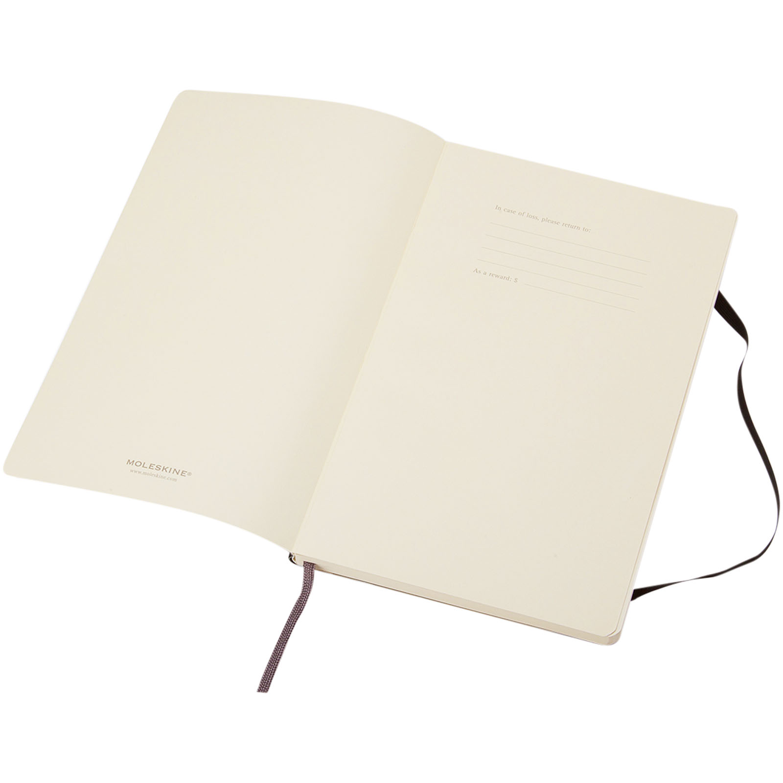 Blocco note Classic con copertina morbida, formato PK - pagina bianca