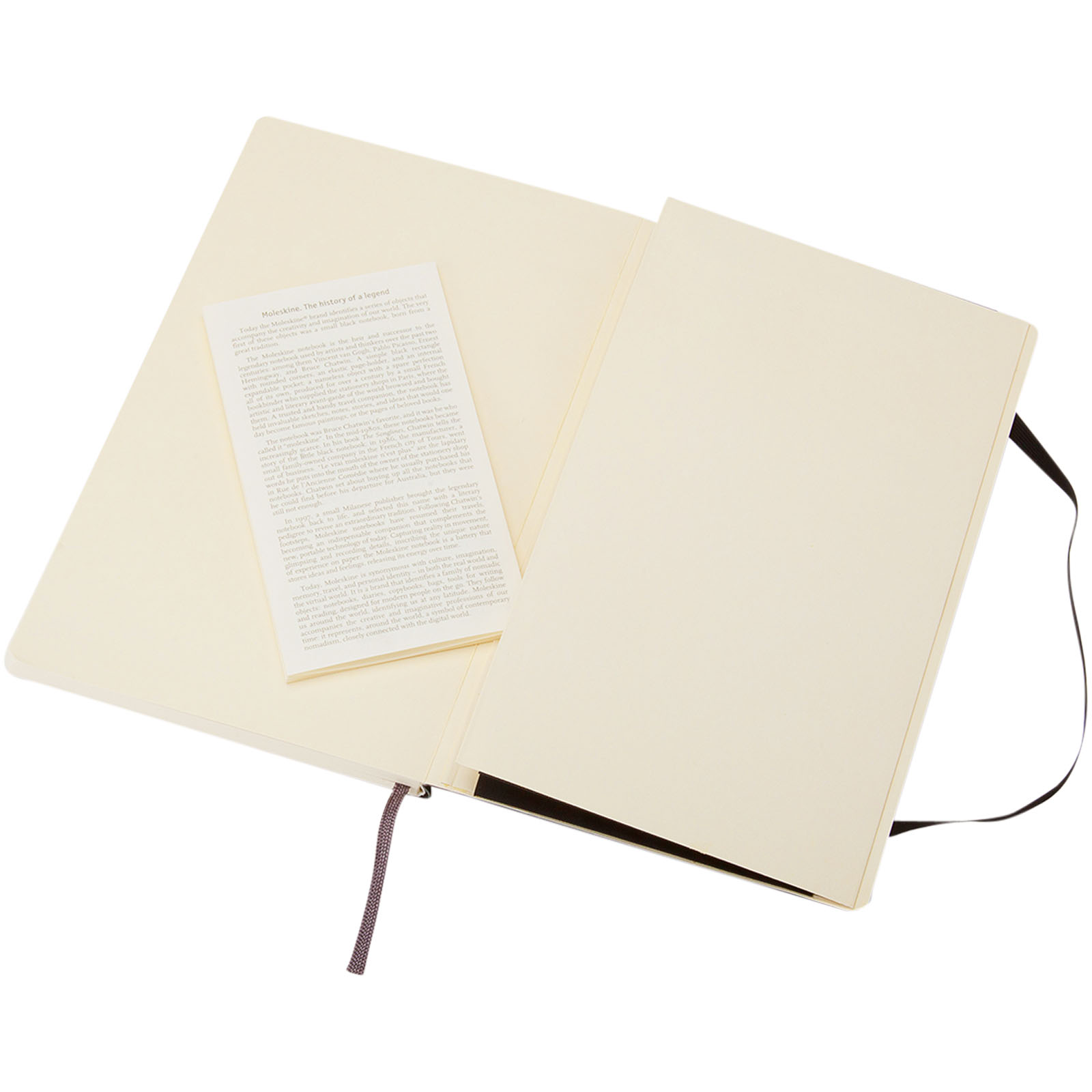 Blocco note Classic con copertina morbida, formato PK - pagina bianca