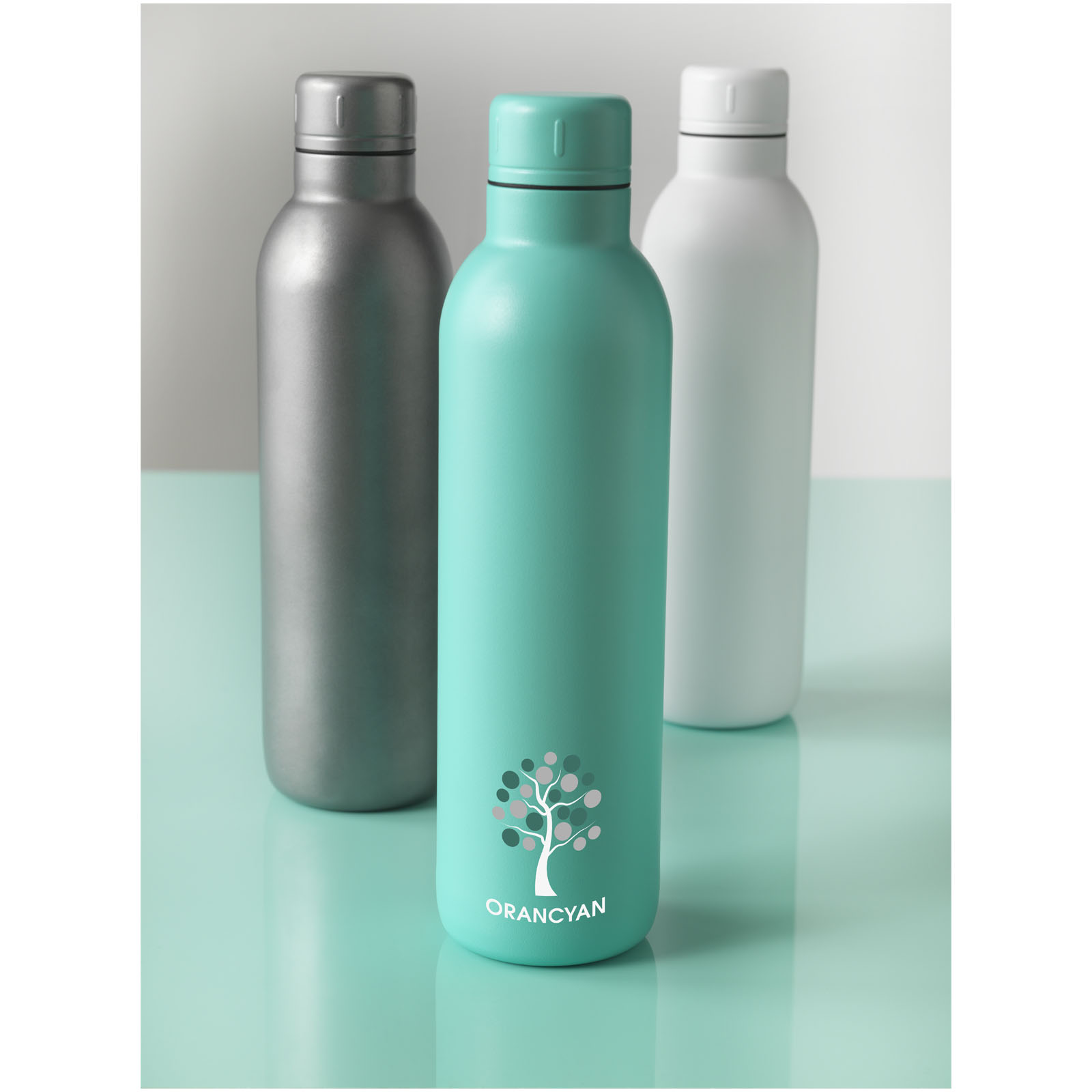Borraccia sportiva termica Thor con isolamento sottovuoto in rame da 510 ml