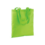 Shopper in poliestere 210T colori fluo, manici lunghi