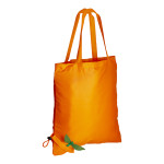 Shopper ripiegabile a forma di arancia, mora e limone in pol...
