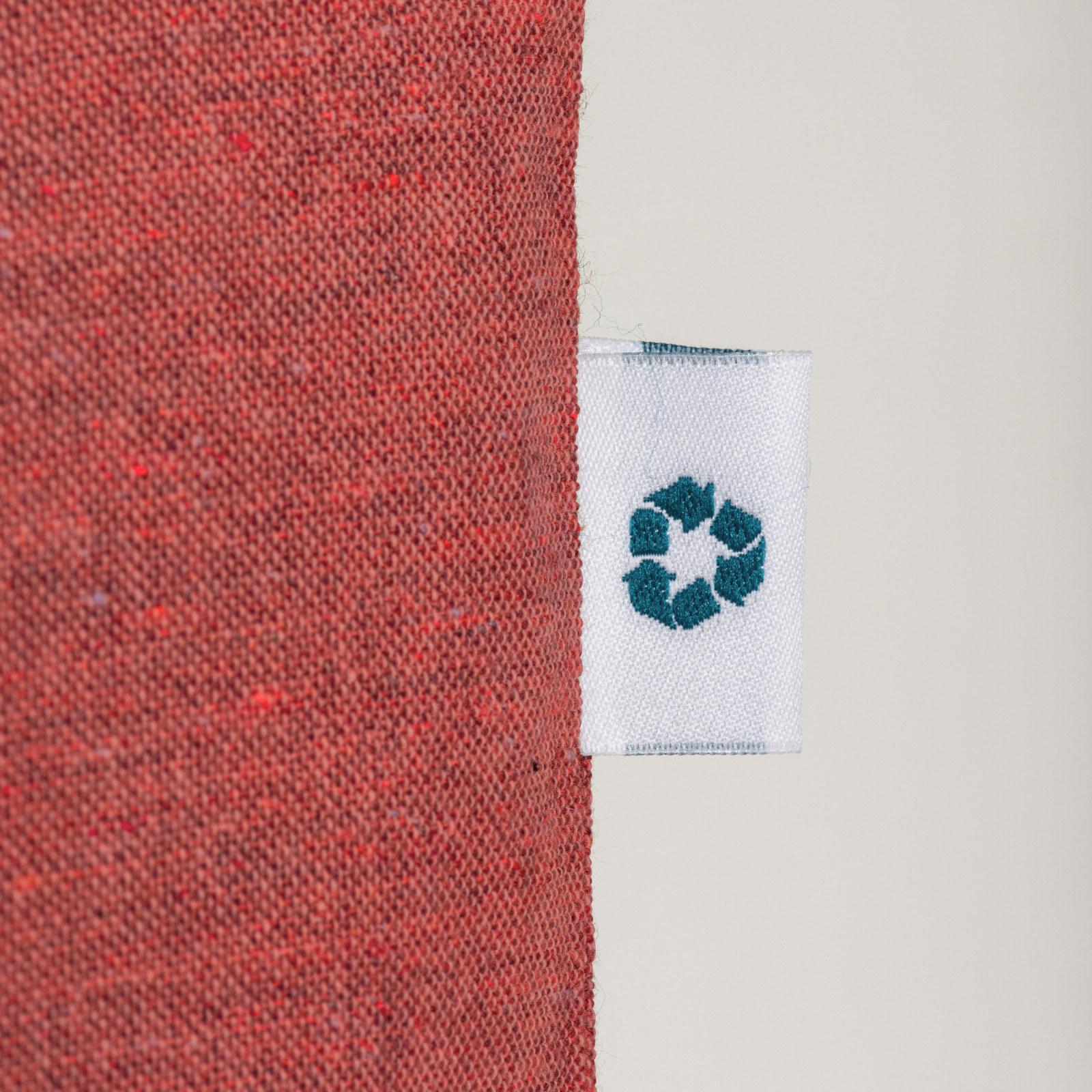 Shopper in cotone riciclato 190 g/m2, manici lunghi