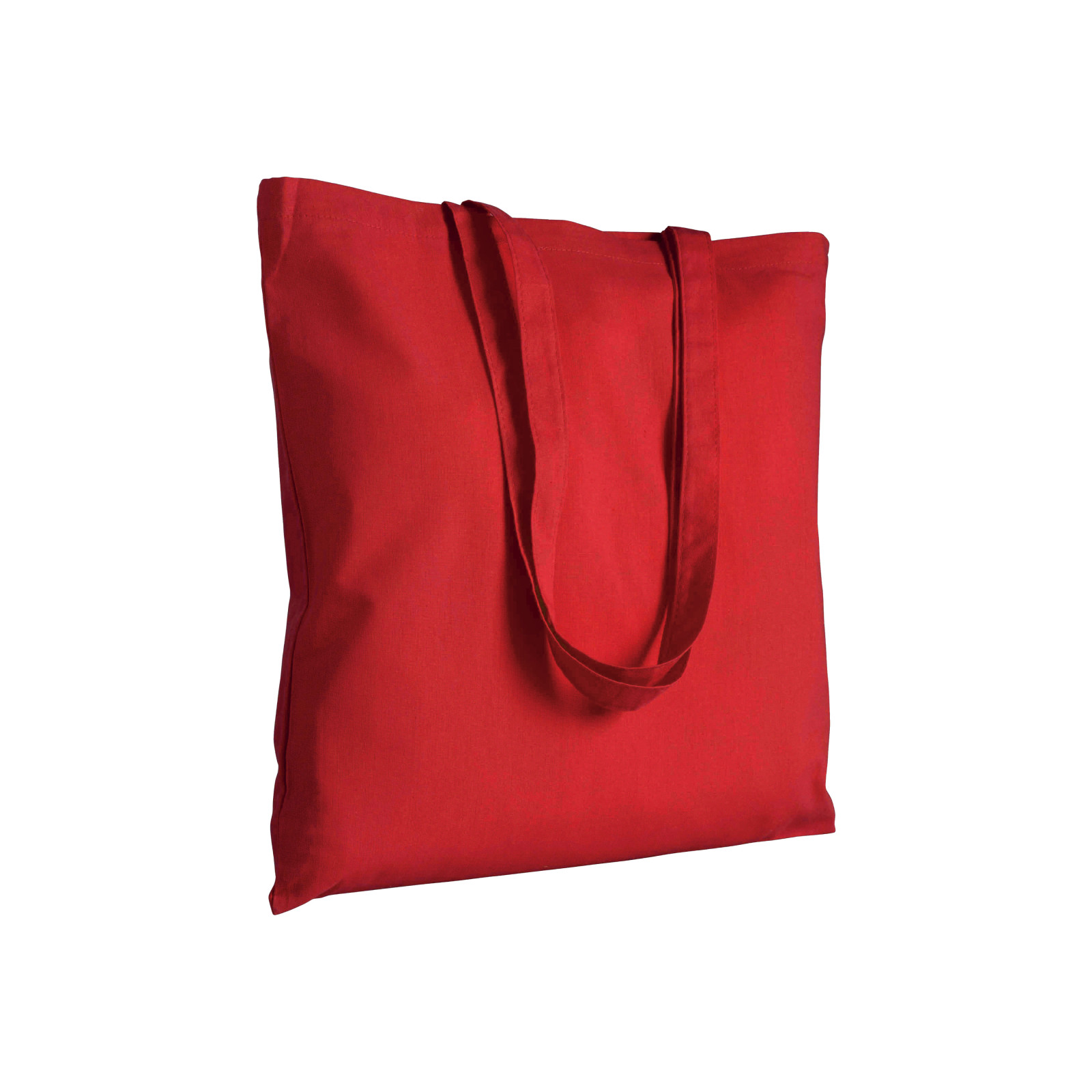 Shopper in cotone 220 g/m2, manici lunghi