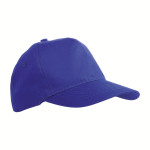 Cappellino in RPET, 5 pannelli con anellini ricamati