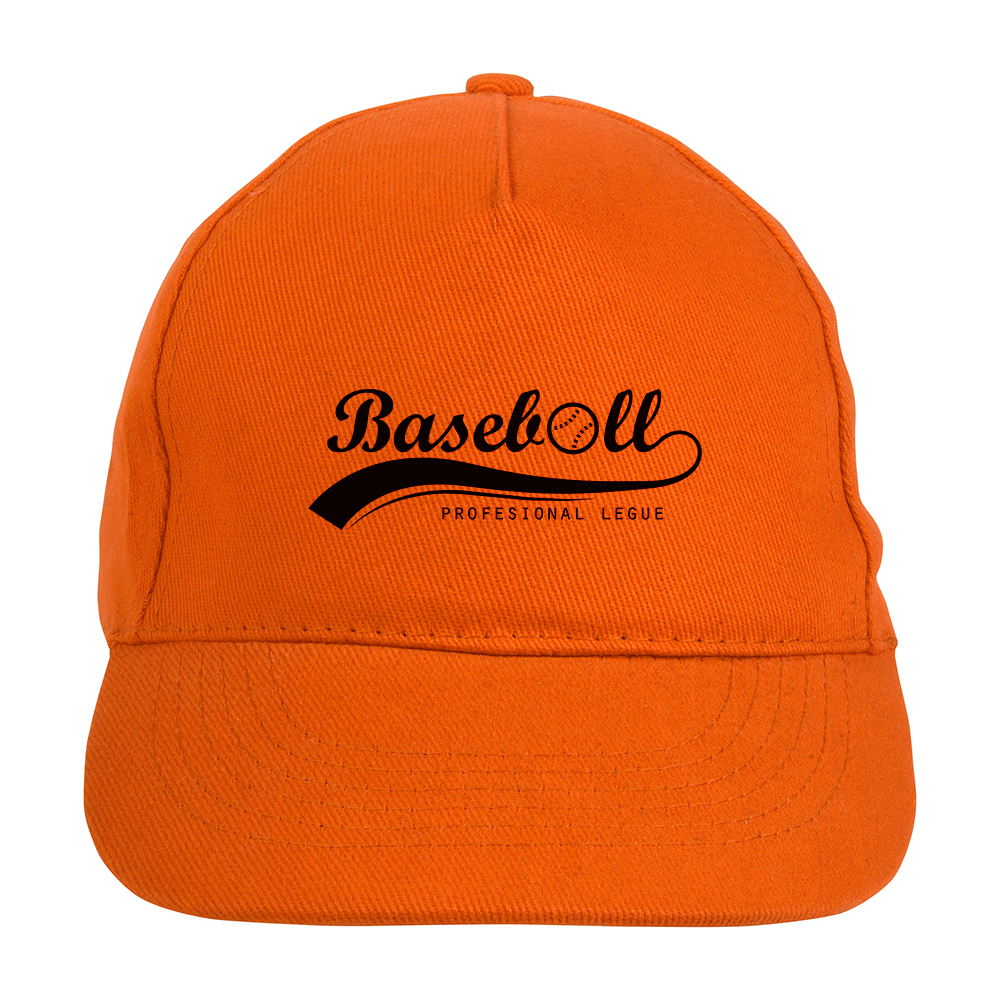 Capellino in cotone pesante spazzolato, 5 pannelli