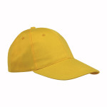 Cappellino in cotone/polyester, 6 pannelli