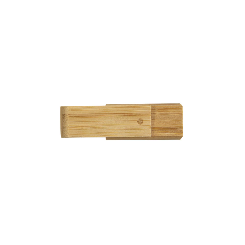 Chiavetta girevole USB 4Gb in bamboo. Possibilità di import su richiesta