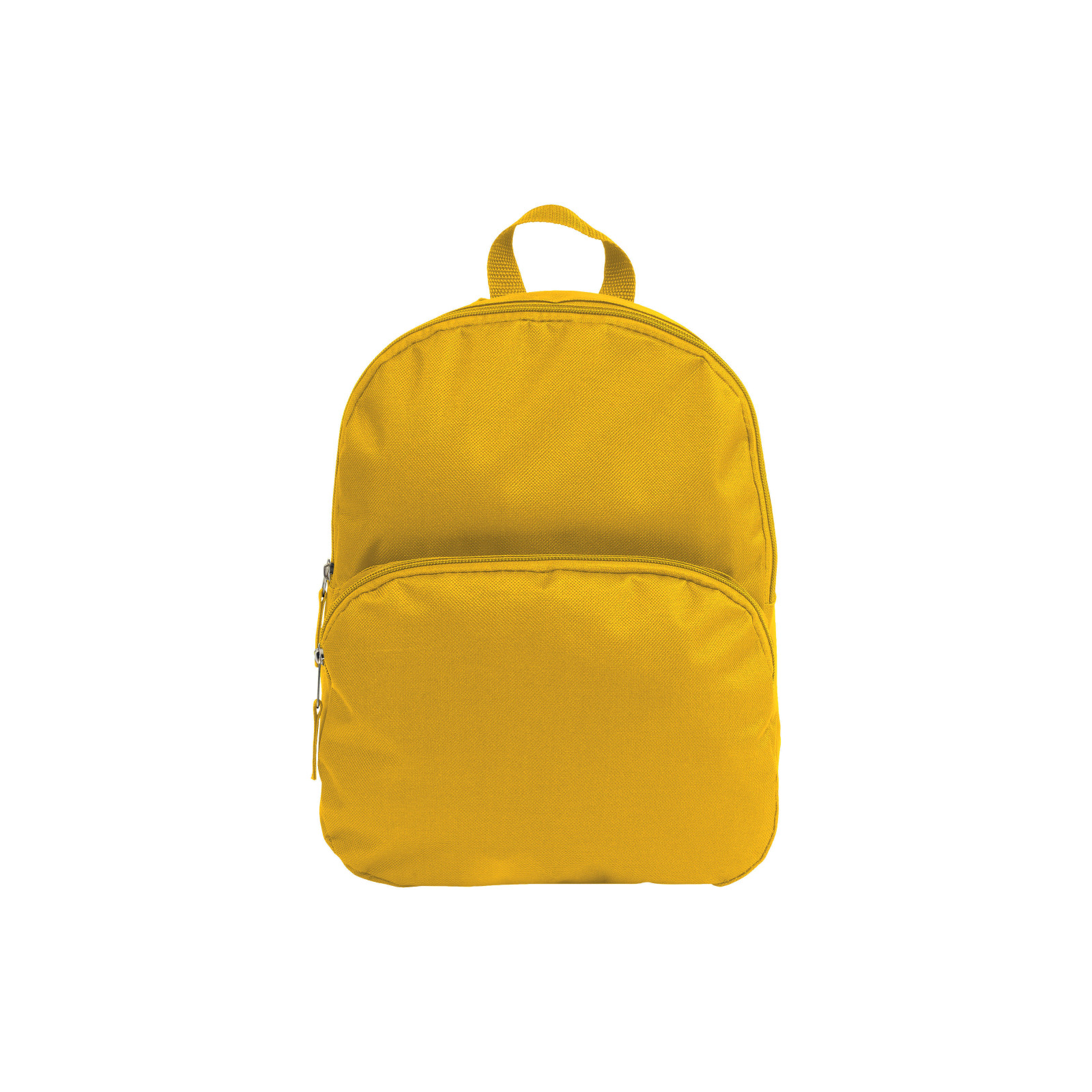 Mini zaino in poliestere 600D con 2 tasche. Spallacci regolabili e schienale imbottito